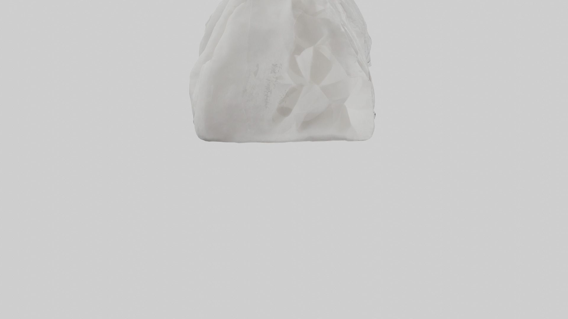 Napkin model Low-poly 3D model_4