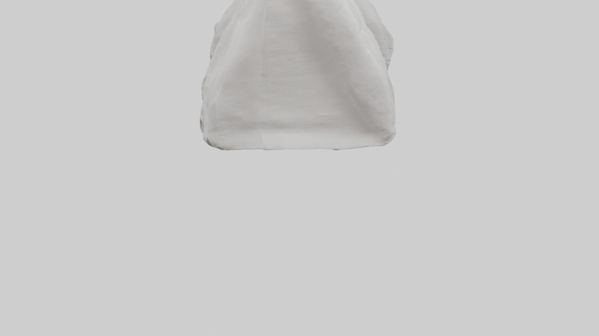 Napkin model Low-poly 3D model_5