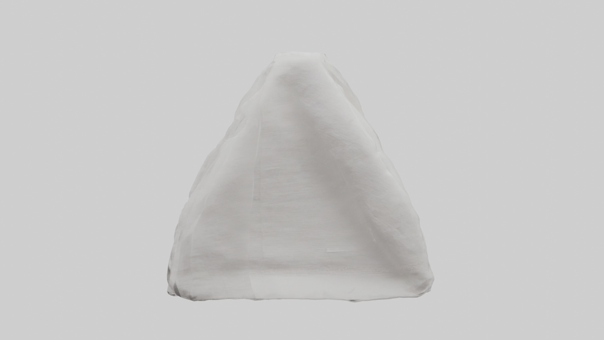 Napkin model Low-poly 3D model_8
