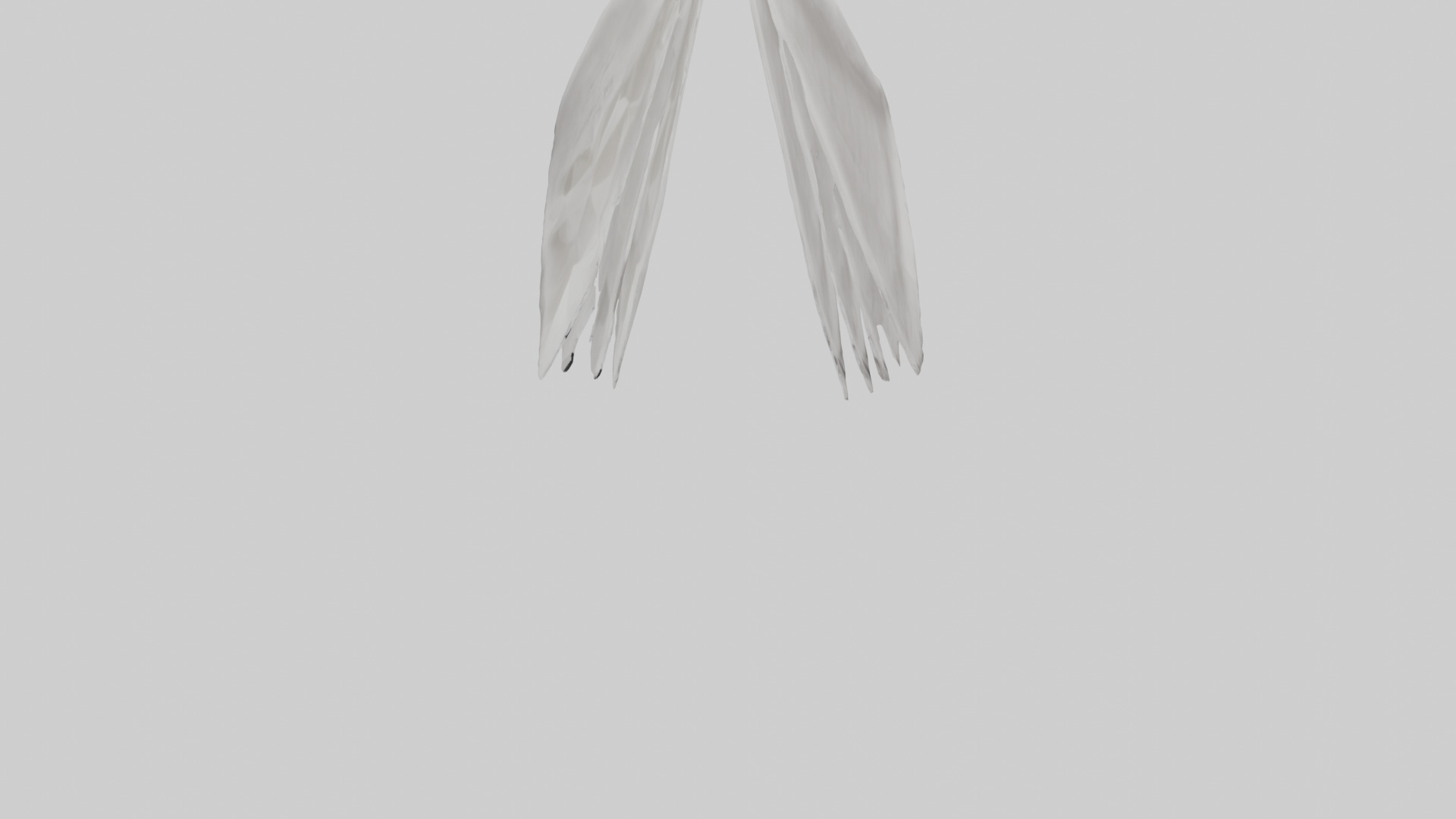 Napkin model Low-poly 3D model_6