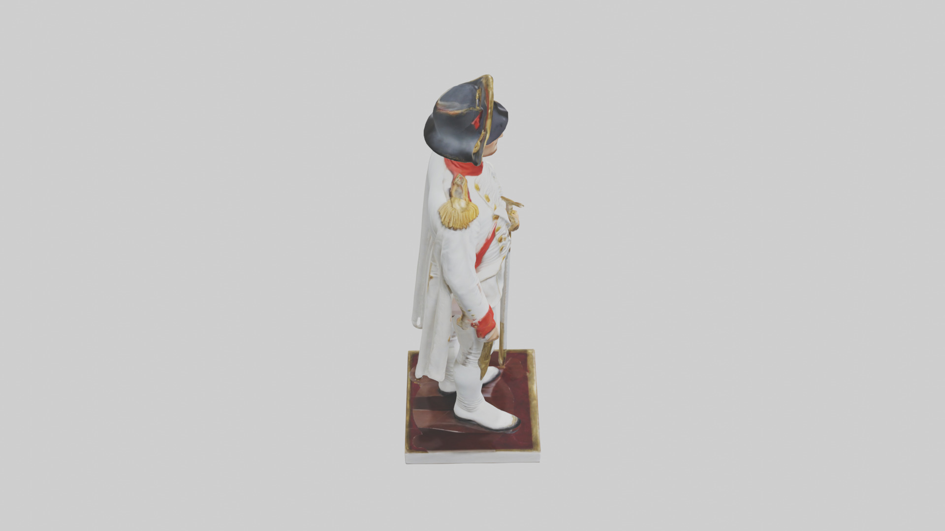 apoleon statue model Low-poly 3D model_18