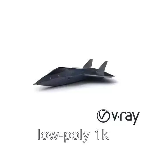 VoidRunner 9000 Stealth Jet Model Pack