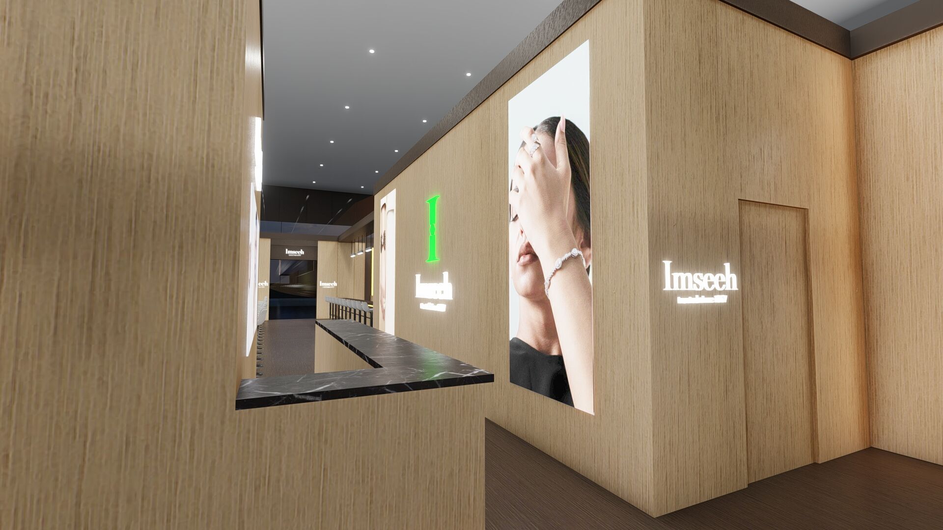 22x8 Exhibition Stand 3D model_10