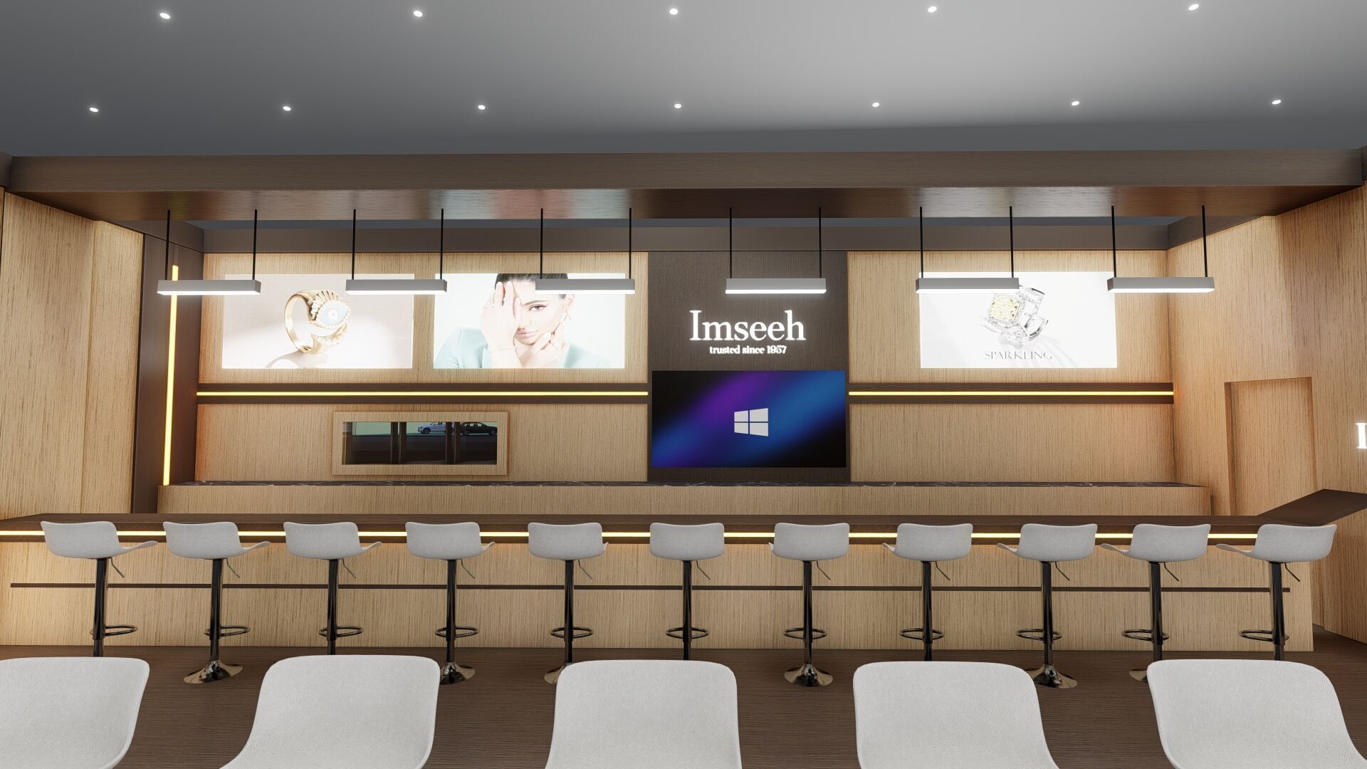 22x8 Exhibition Stand 3D model_11