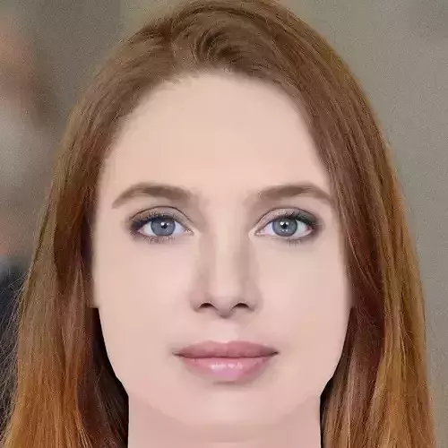 Laetitia Dosch Head - No Hair - Low poly head for game