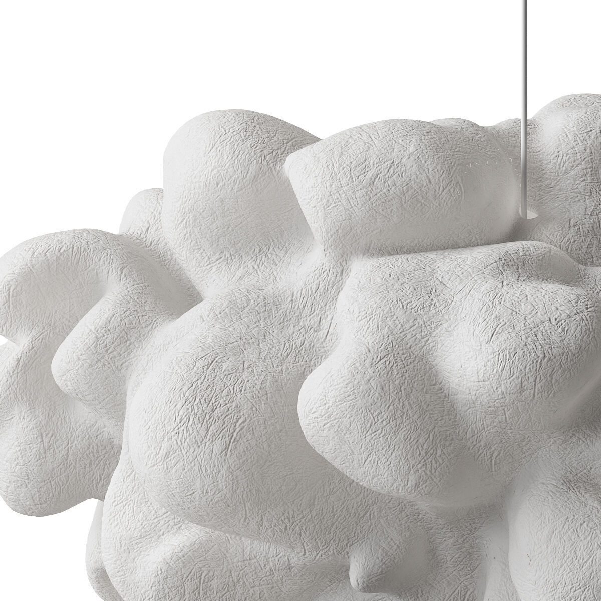 Modern Cloud Pendant 90 3D model_4