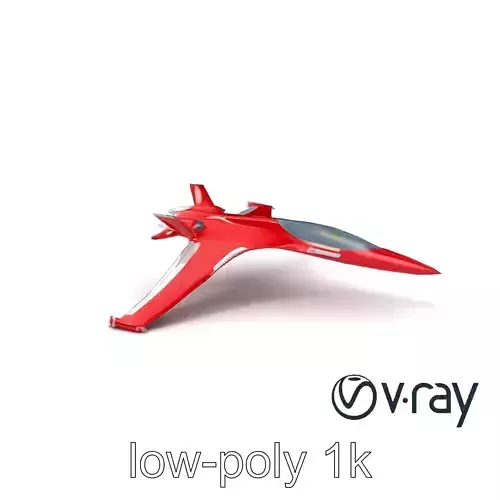 VelocityX Prodigy Racer Jet model pack Low-poly 3D model