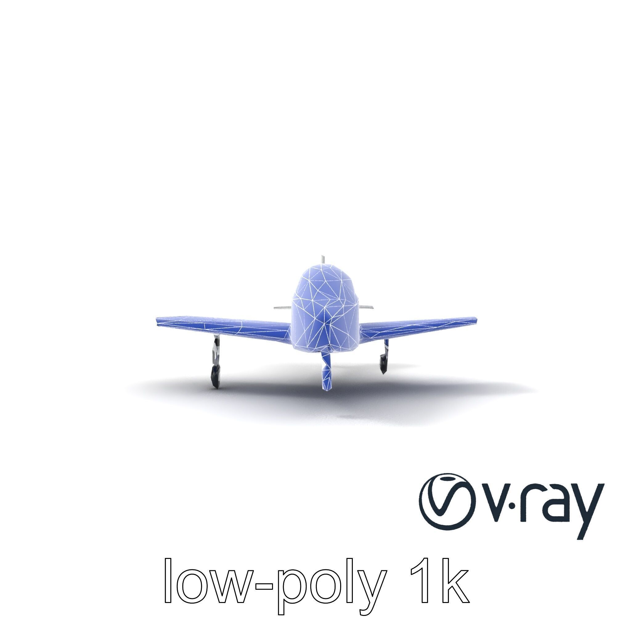 TitanFlyer 220 Aerodynamic Skyview Aircraft model pack Low-poly 3D model_31