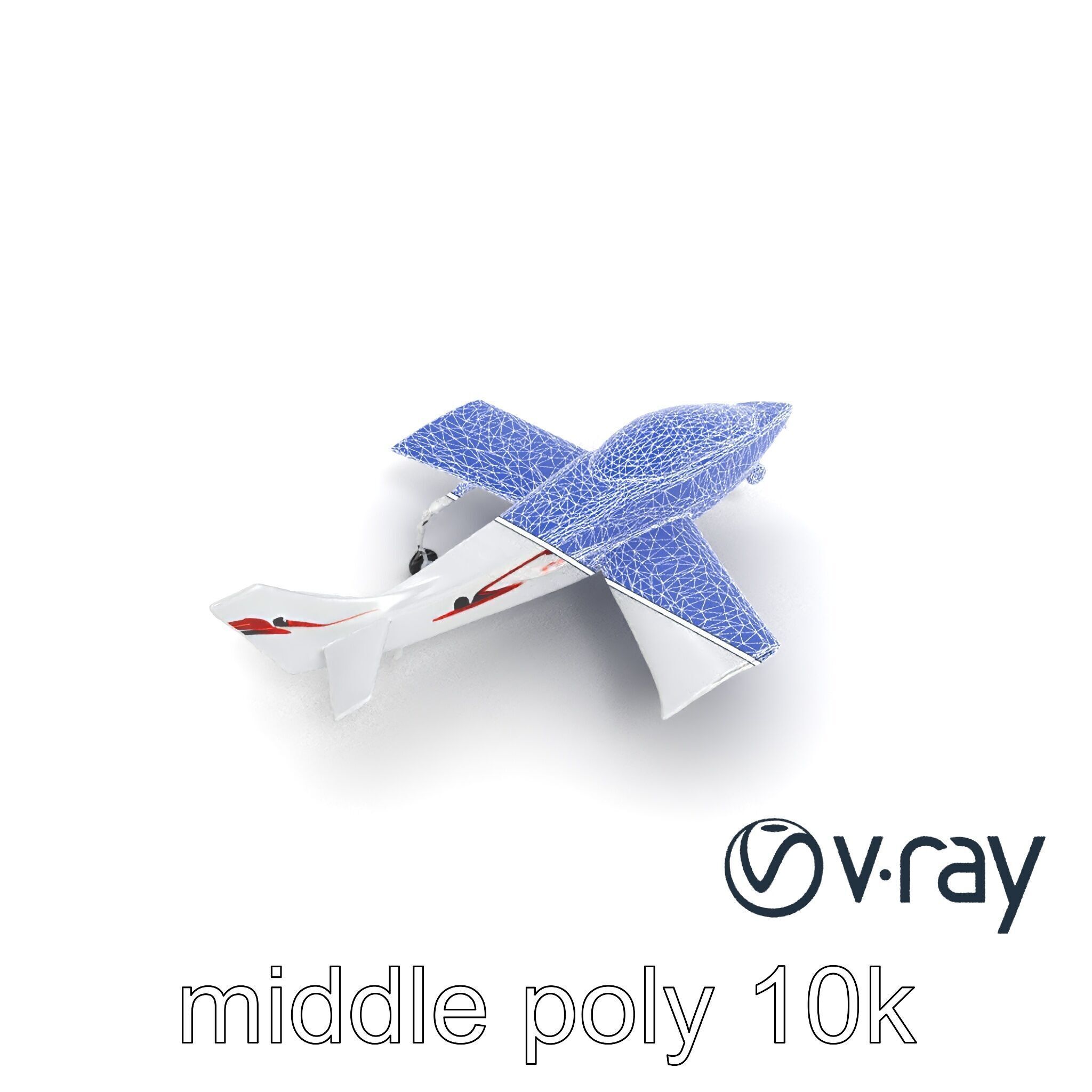 TitanFlyer 220 Aerodynamic Skyview Aircraft model pack Low-poly 3D model_27