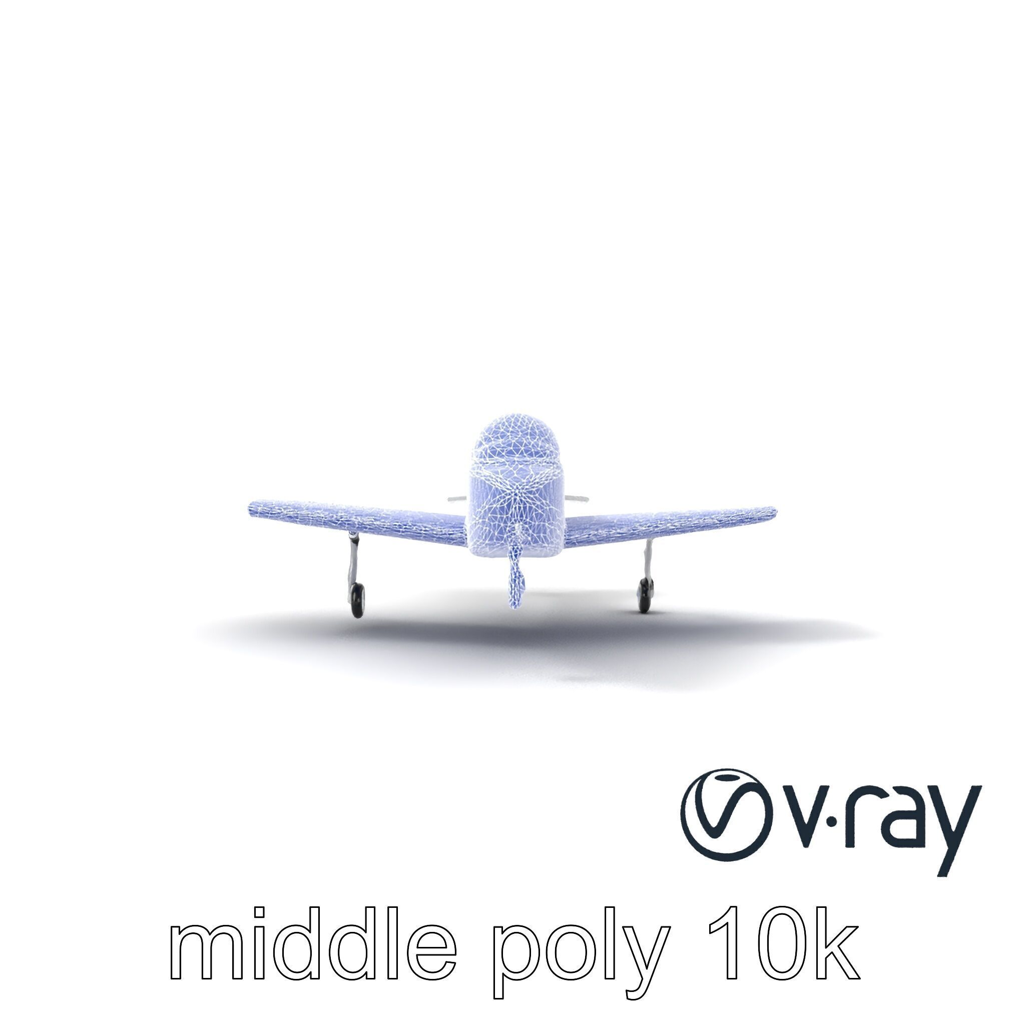 TitanFlyer 220 Aerodynamic Skyview Aircraft model pack Low-poly 3D model_25