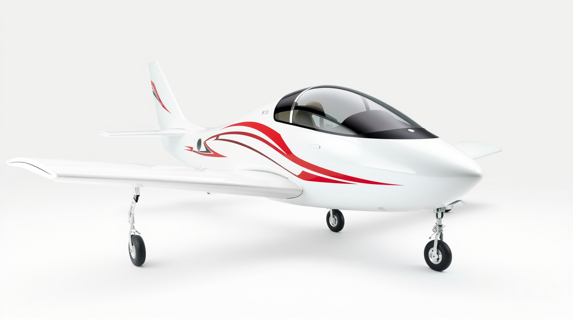 TitanFlyer 220 Aerodynamic Skyview Aircraft model pack Low-poly 3D model_4