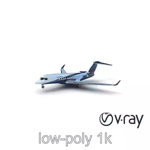 GrandAzure Executive Liner model pack Low-poly 3D model