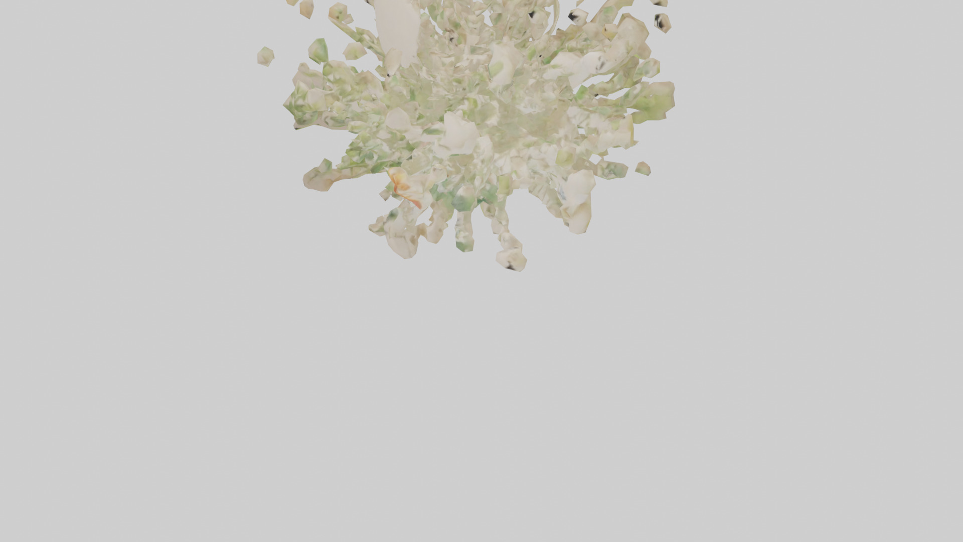 Natureinspired Wall Stickers 2 Low-poly 3D model_5