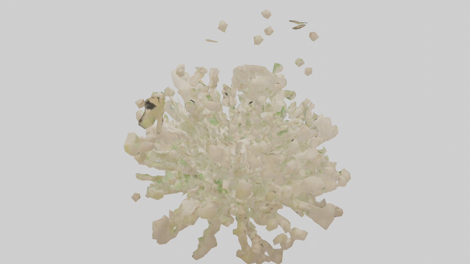 Natureinspired Wall Stickers 2 Low-poly 3D model_15