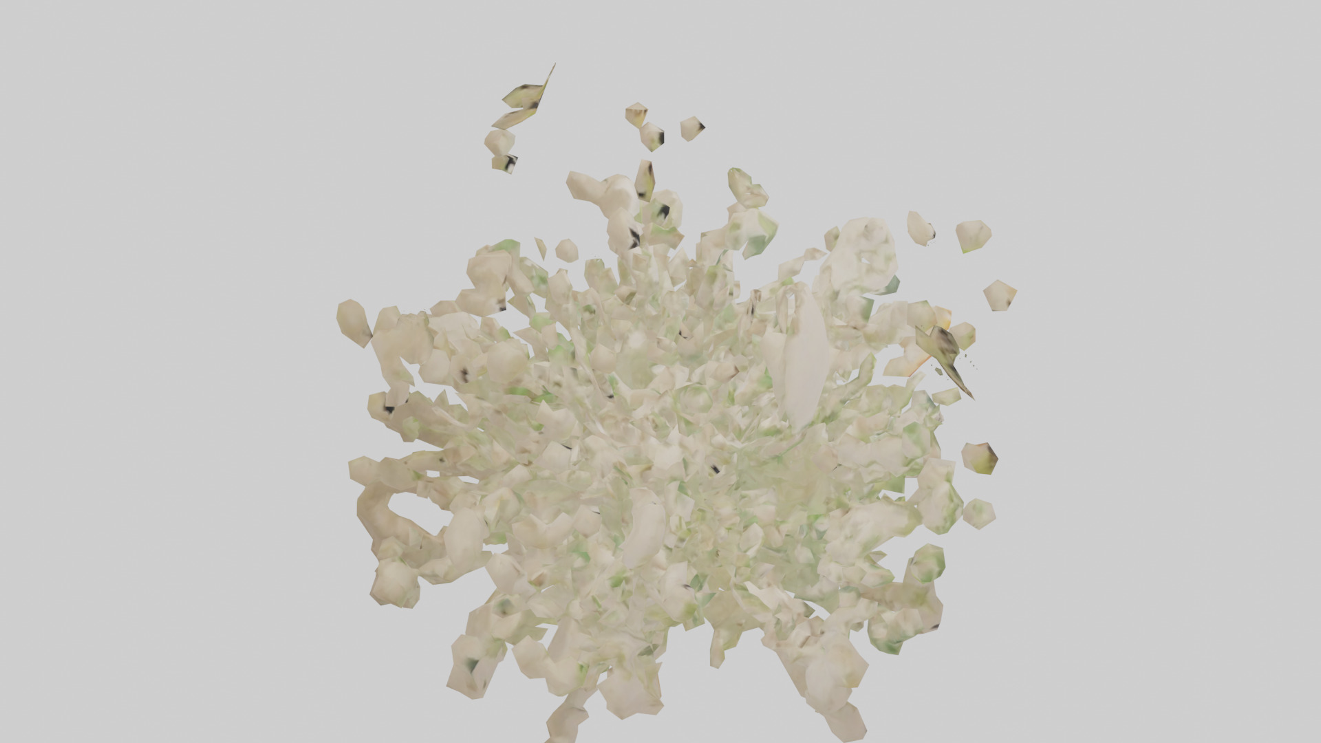 Natureinspired Wall Stickers 2 Low-poly 3D model_18