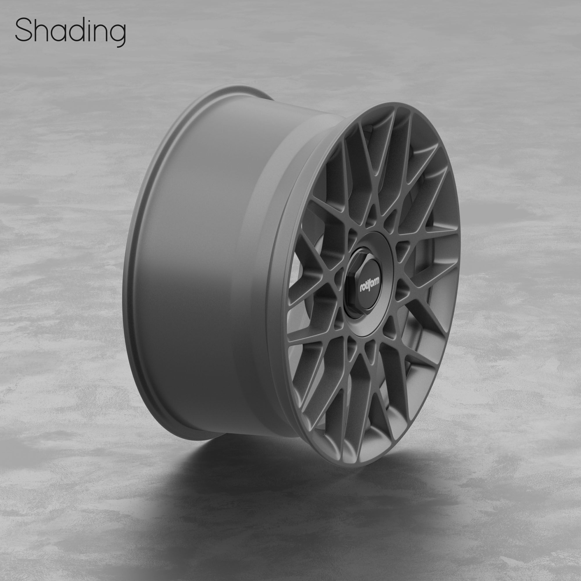 Rotiform BLQ-C Option 1 Wheel 3D Model 3D model_6
