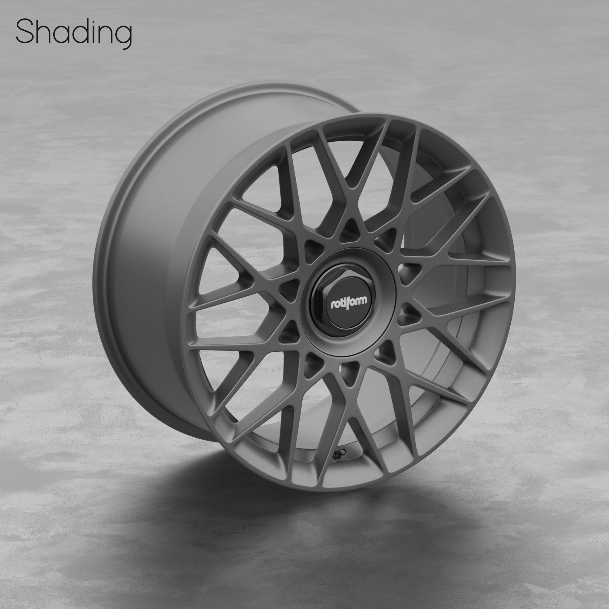 Rotiform BLQ-C Option 1 Wheel 3D Model 3D model_4