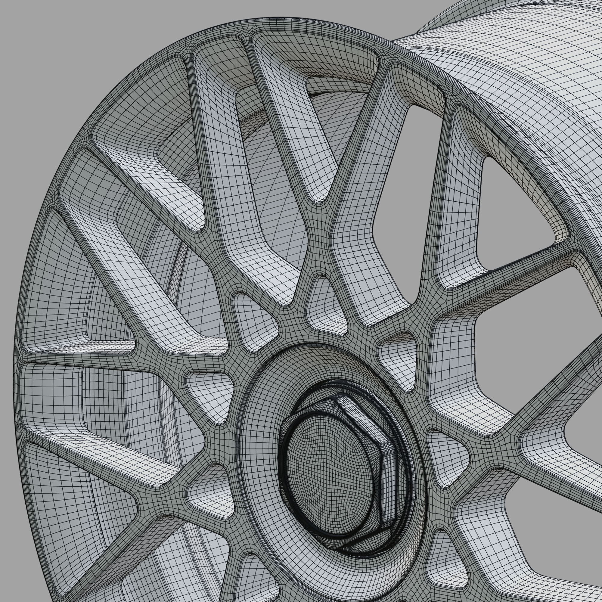Rotiform BLQ-C Option 1 Wheel 3D Model 3D model_12