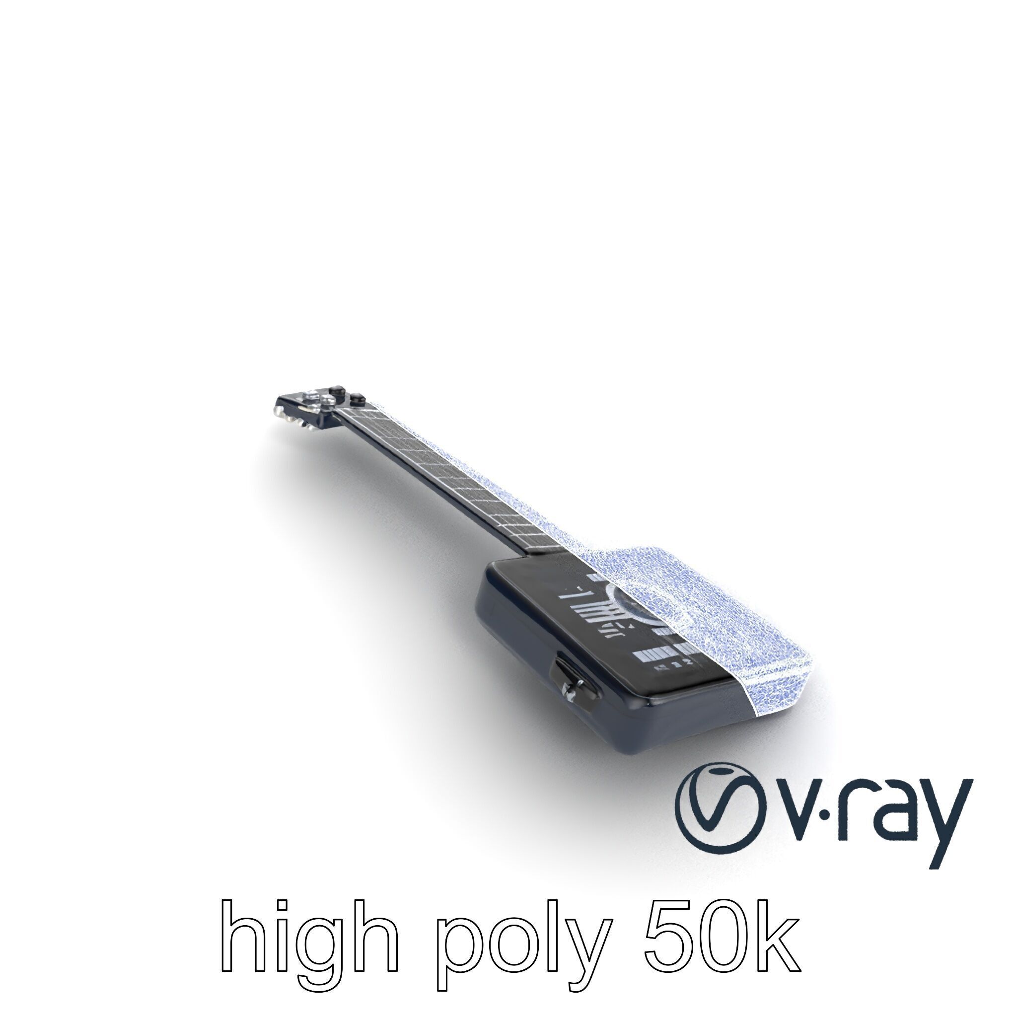 NanoKeytar Wireless MIDI Controller model pack Low-poly 3D model_30