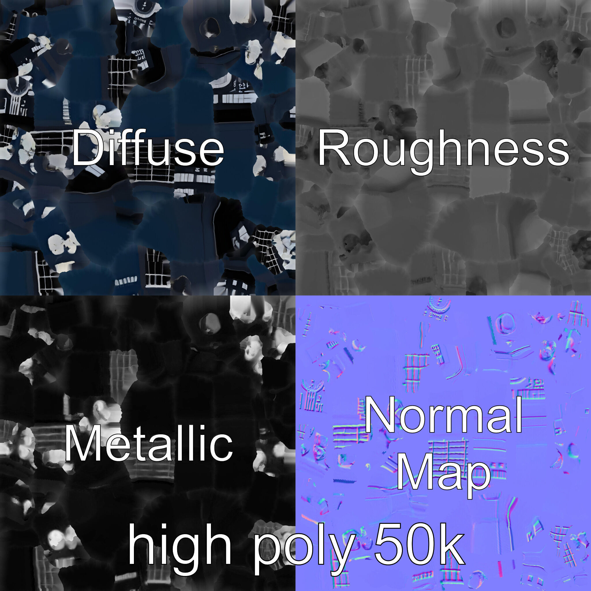 NanoKeytar Wireless MIDI Controller model pack Low-poly 3D model_2