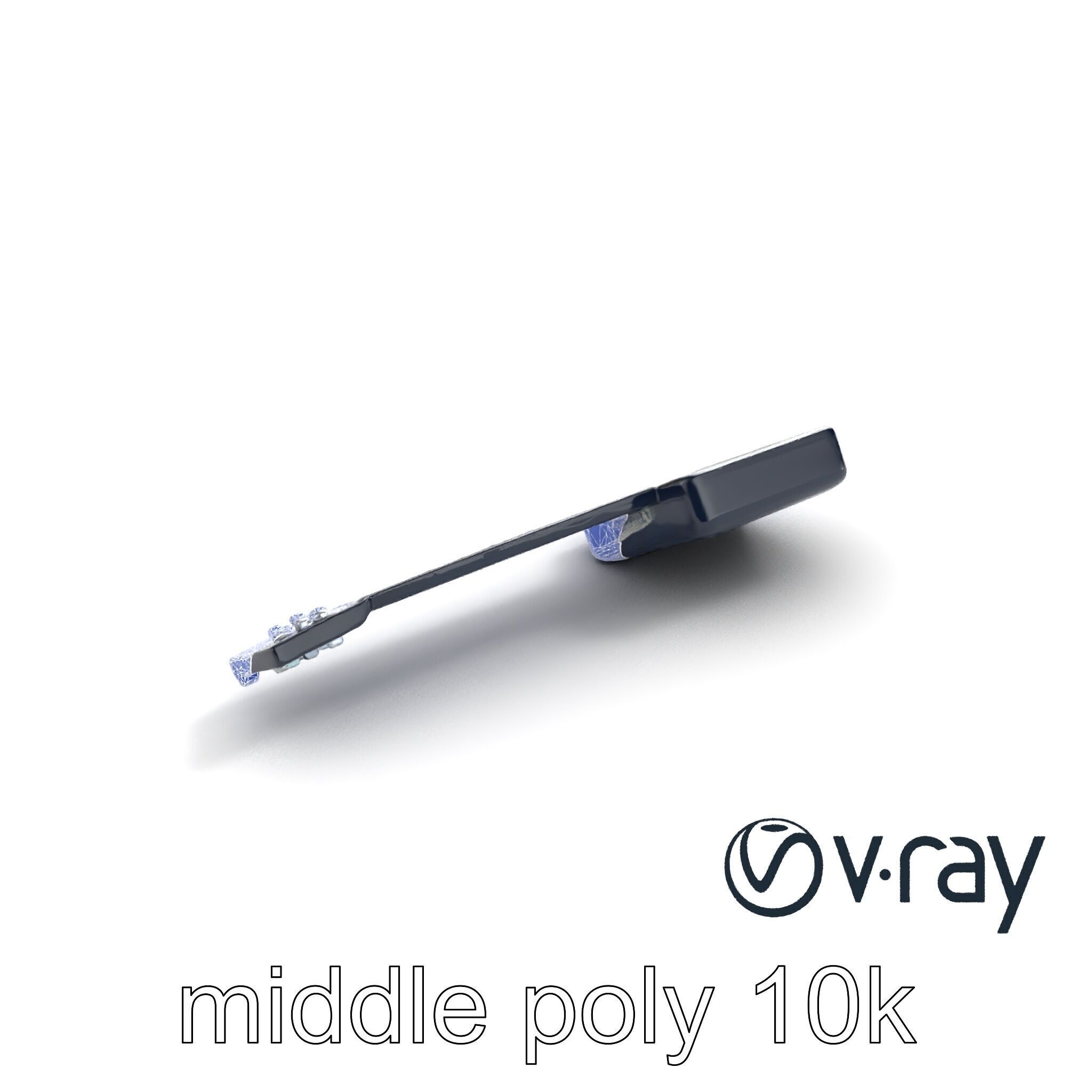 NanoKeytar Wireless MIDI Controller model pack Low-poly 3D model_14