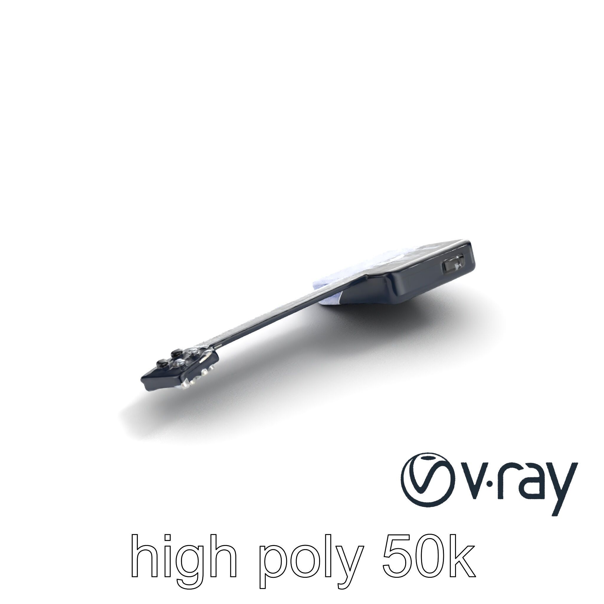 NanoKeytar Wireless MIDI Controller model pack Low-poly 3D model_20