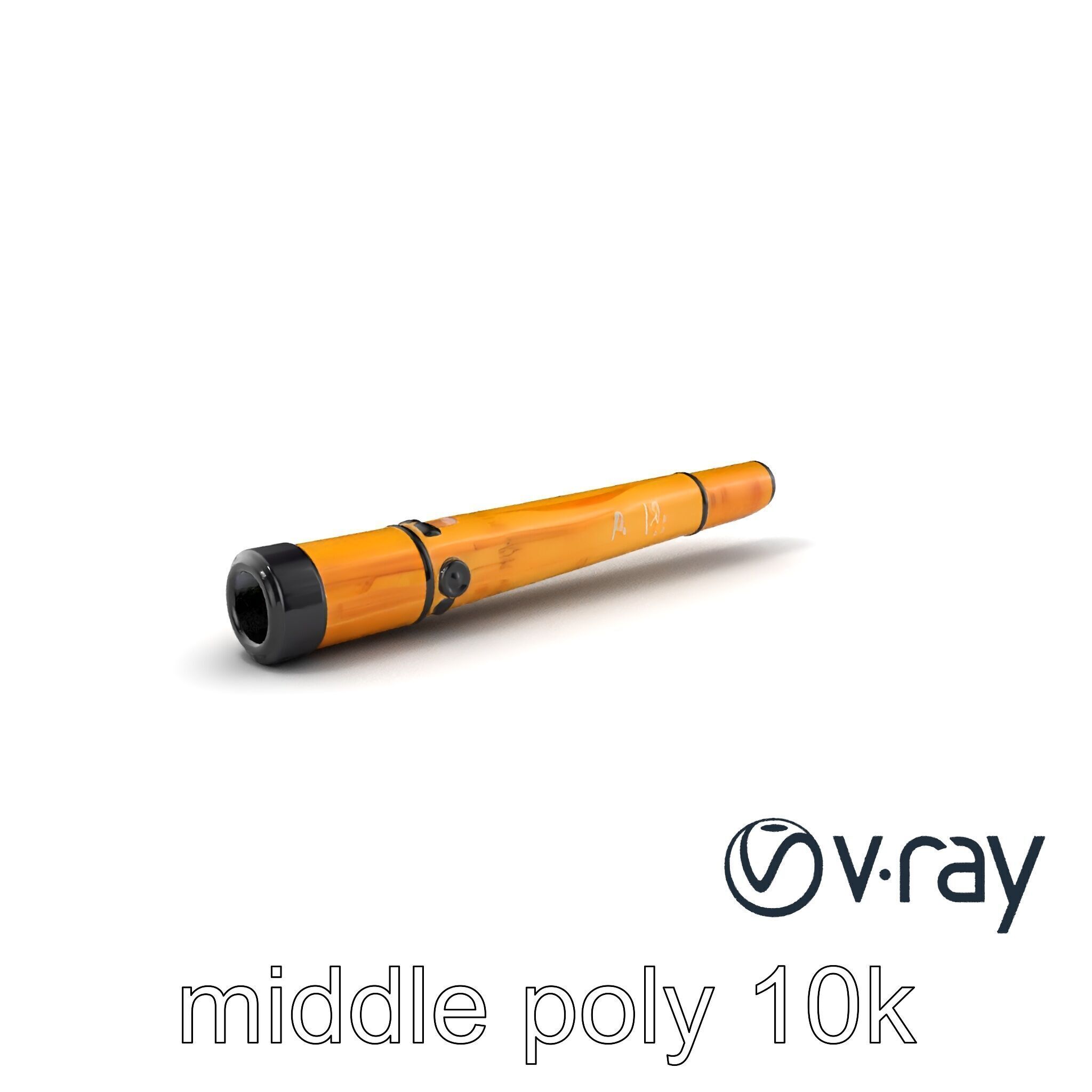 AeroPan Flute Bamboo-Carbon Hybrid model pack Low-poly 3D model_3