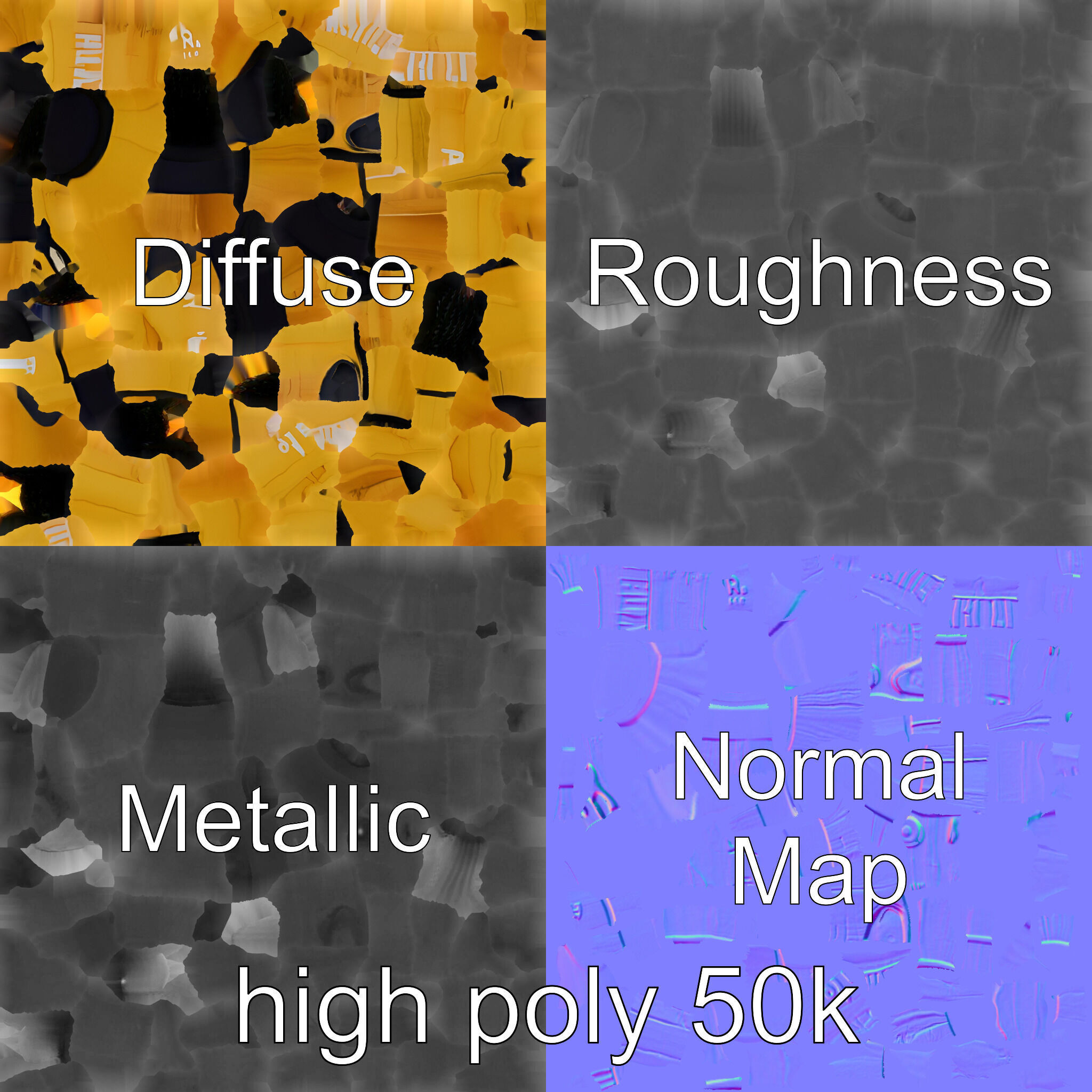 AeroPan Flute Bamboo-Carbon Hybrid model pack Low-poly 3D model_2