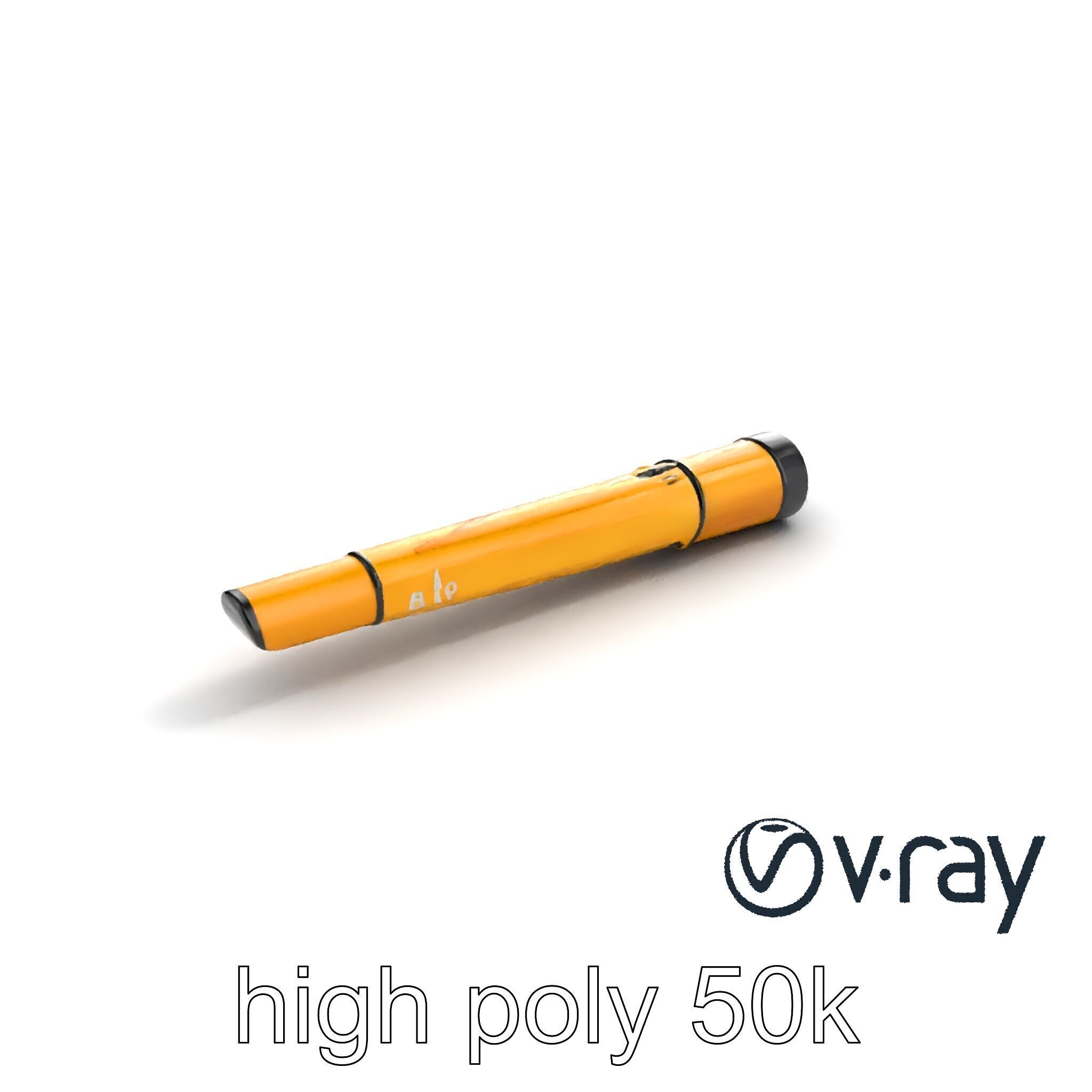 AeroPan Flute Bamboo-Carbon Hybrid model pack Low-poly 3D model_8