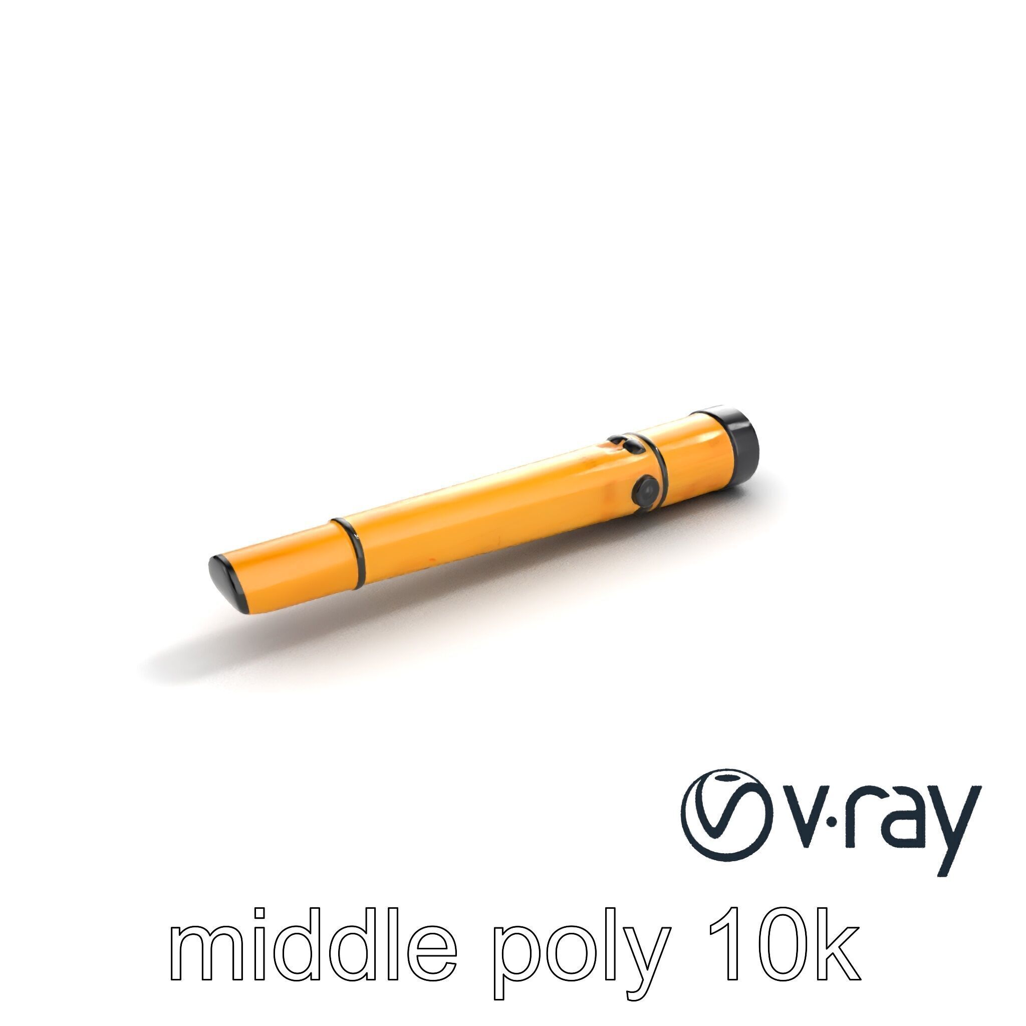 AeroPan Flute Bamboo-Carbon Hybrid model pack Low-poly 3D model_9