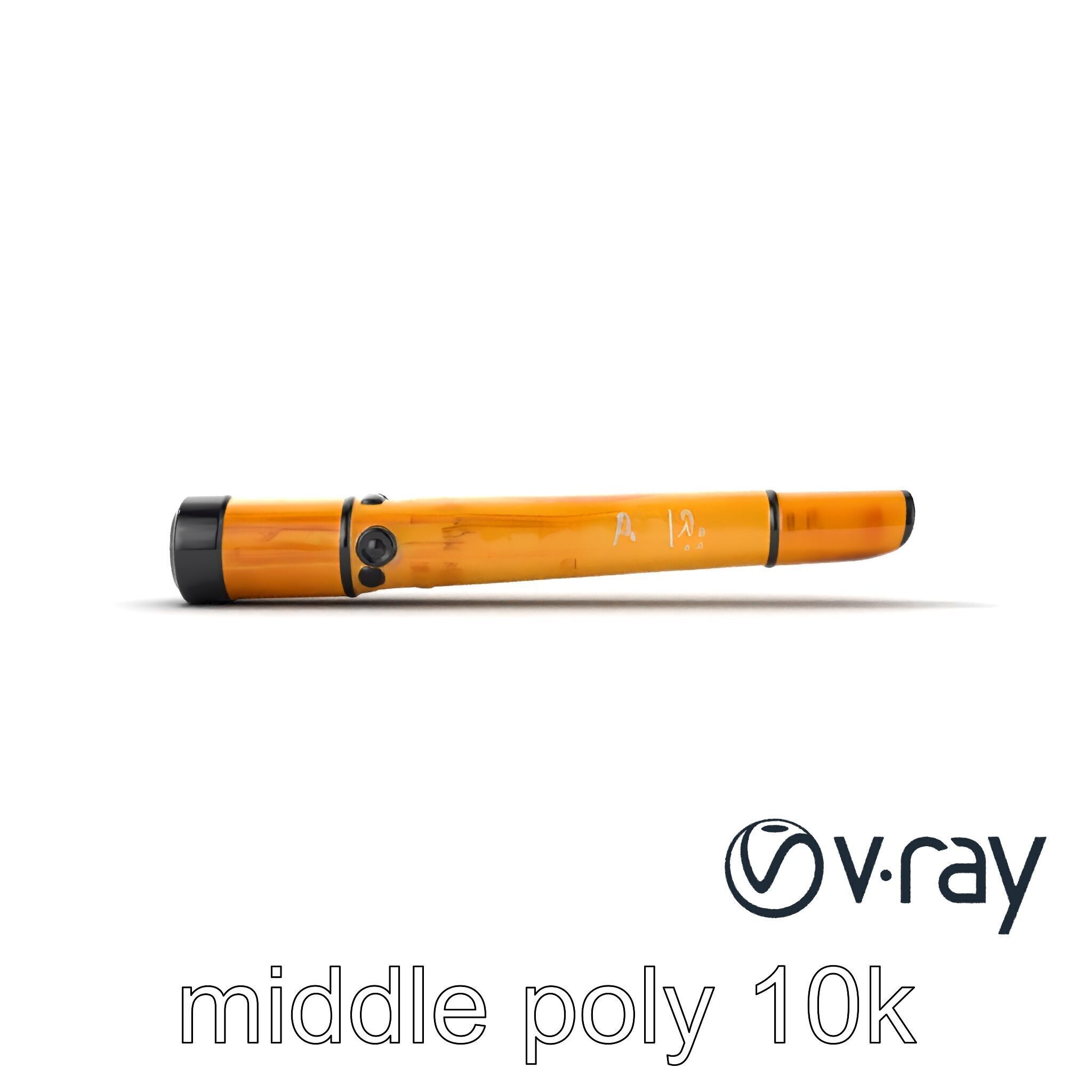 AeroPan Flute Bamboo-Carbon Hybrid model pack Low-poly 3D model_15