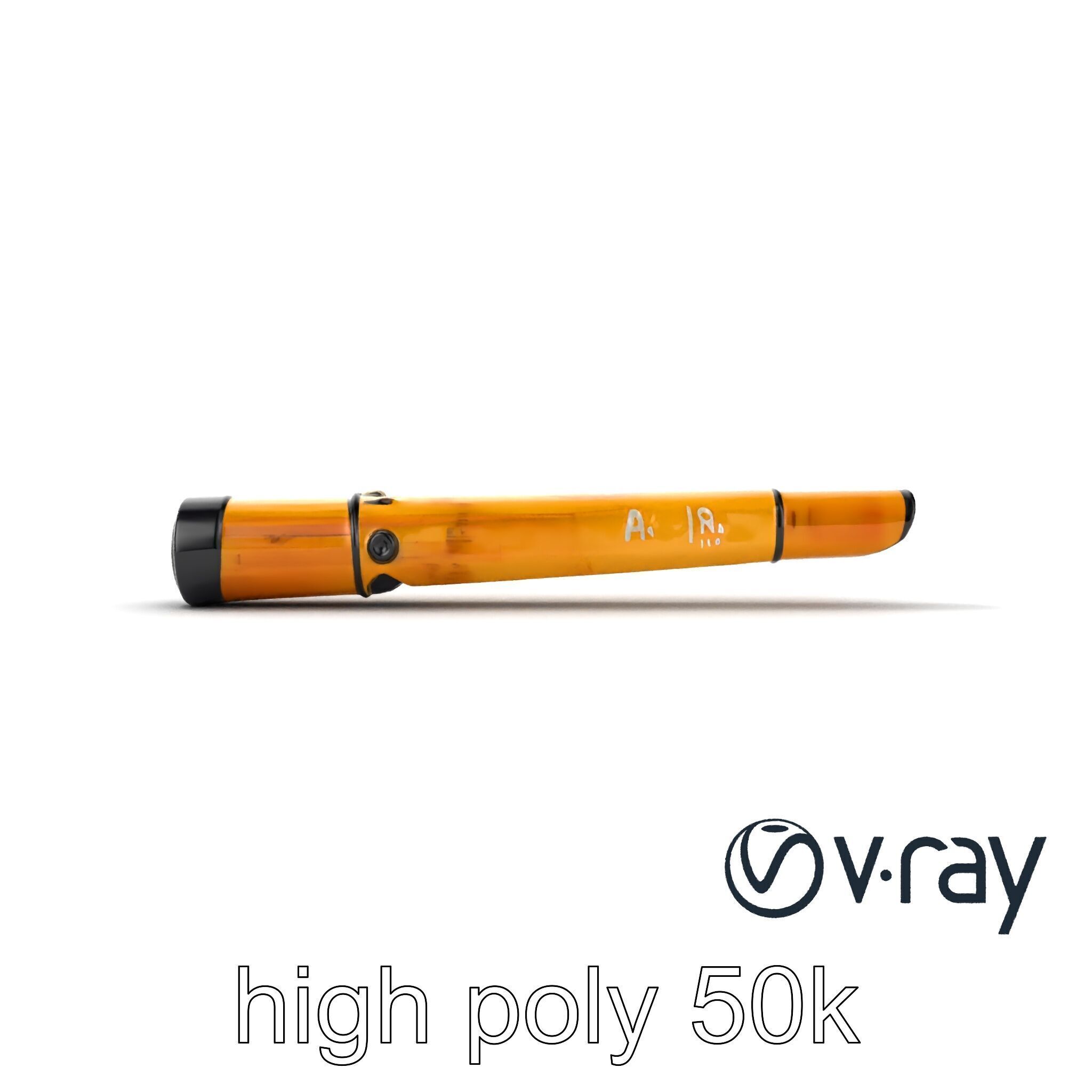 AeroPan Flute Bamboo-Carbon Hybrid model pack Low-poly 3D model_28