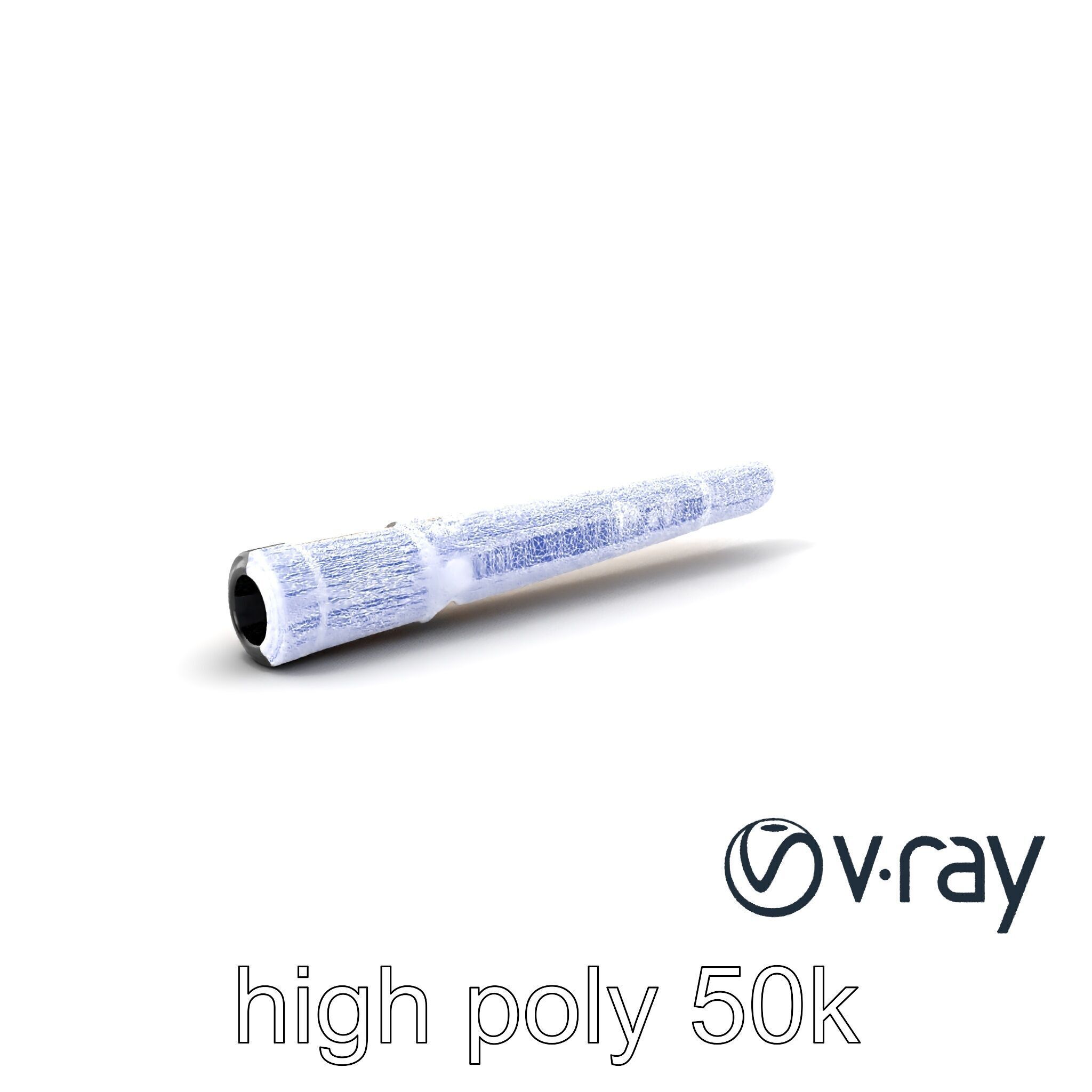 AeroPan Flute Bamboo-Carbon Hybrid model pack Low-poly 3D model_19