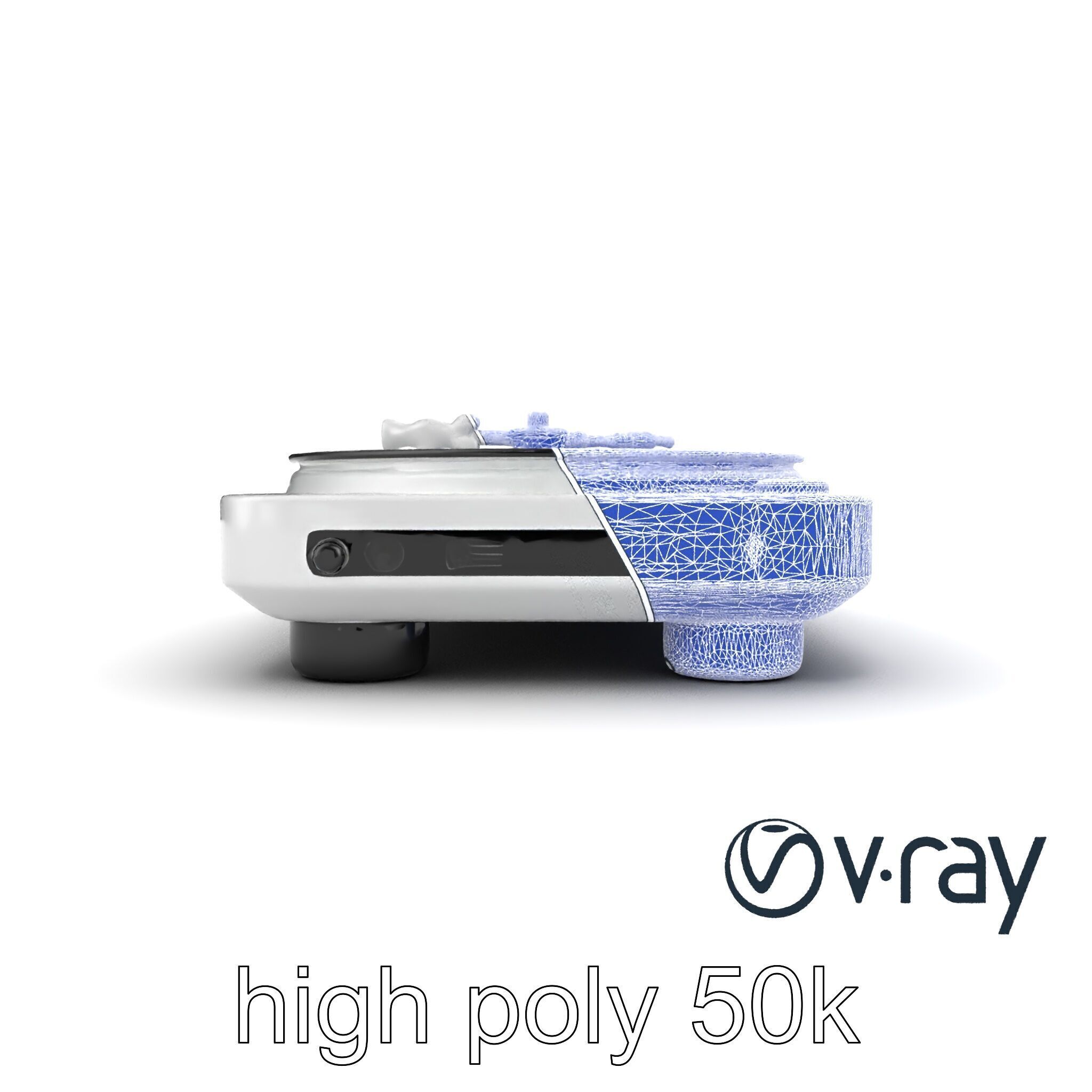 EchoDeck Turntable Interface model pack Low-poly 3D model_23