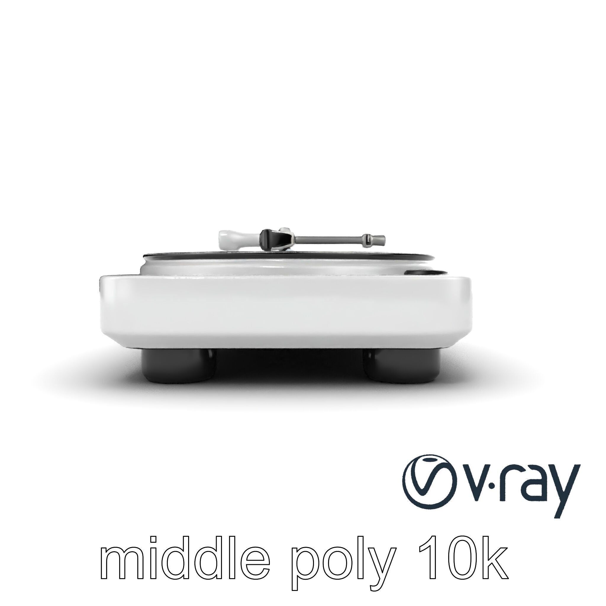 EchoDeck Turntable Interface model pack Low-poly 3D model_29