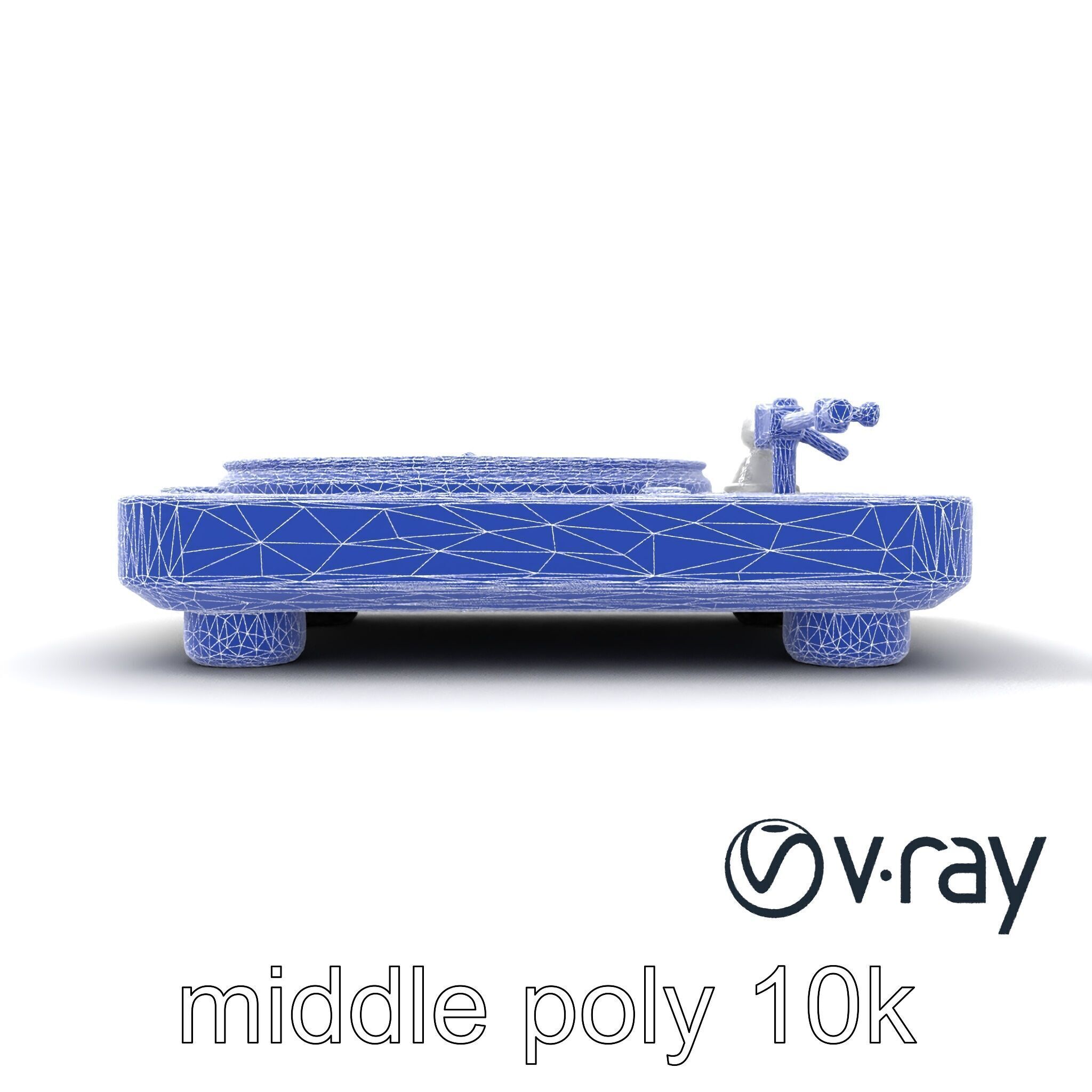 EchoDeck Turntable Interface model pack Low-poly 3D model_20