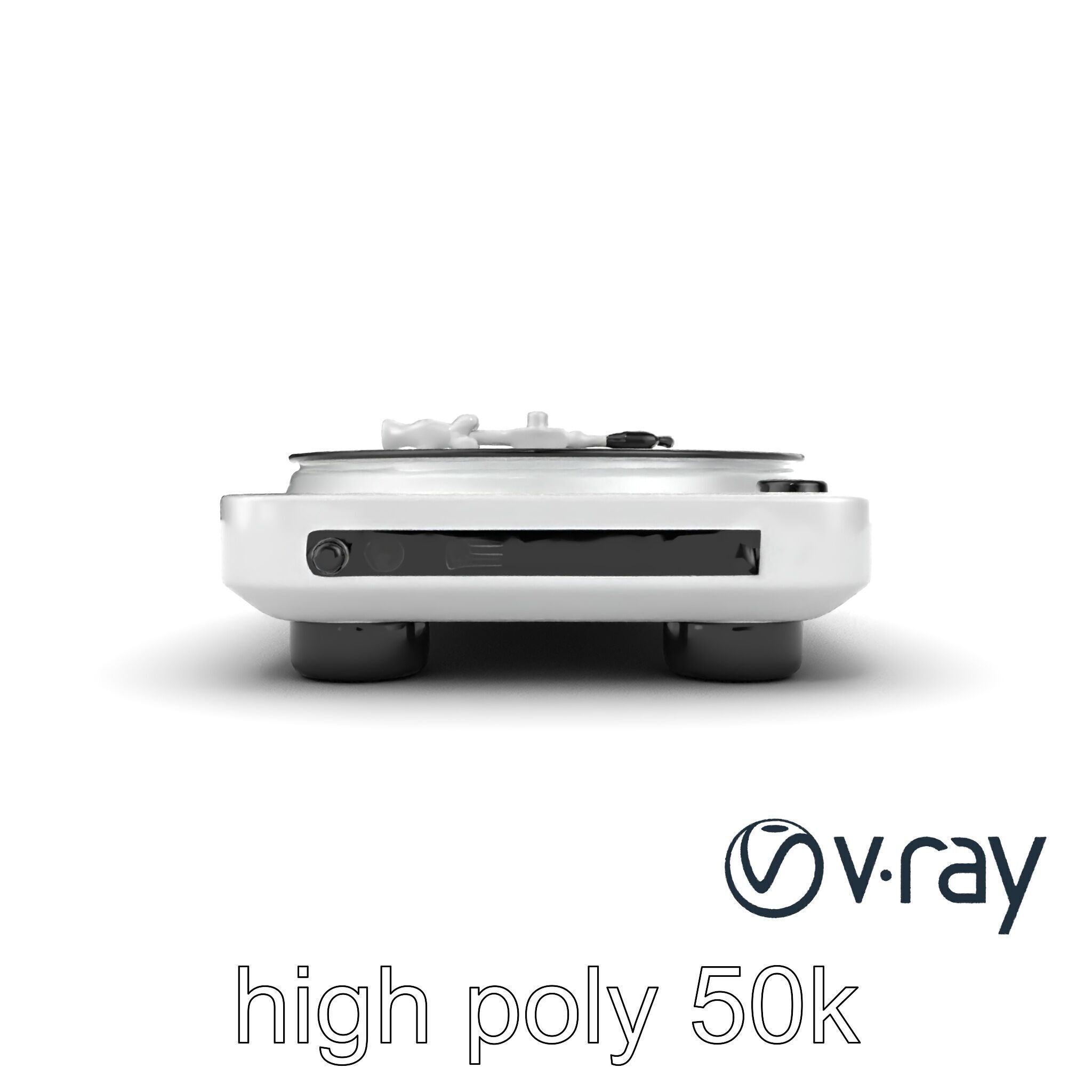 EchoDeck Turntable Interface model pack Low-poly 3D model_16