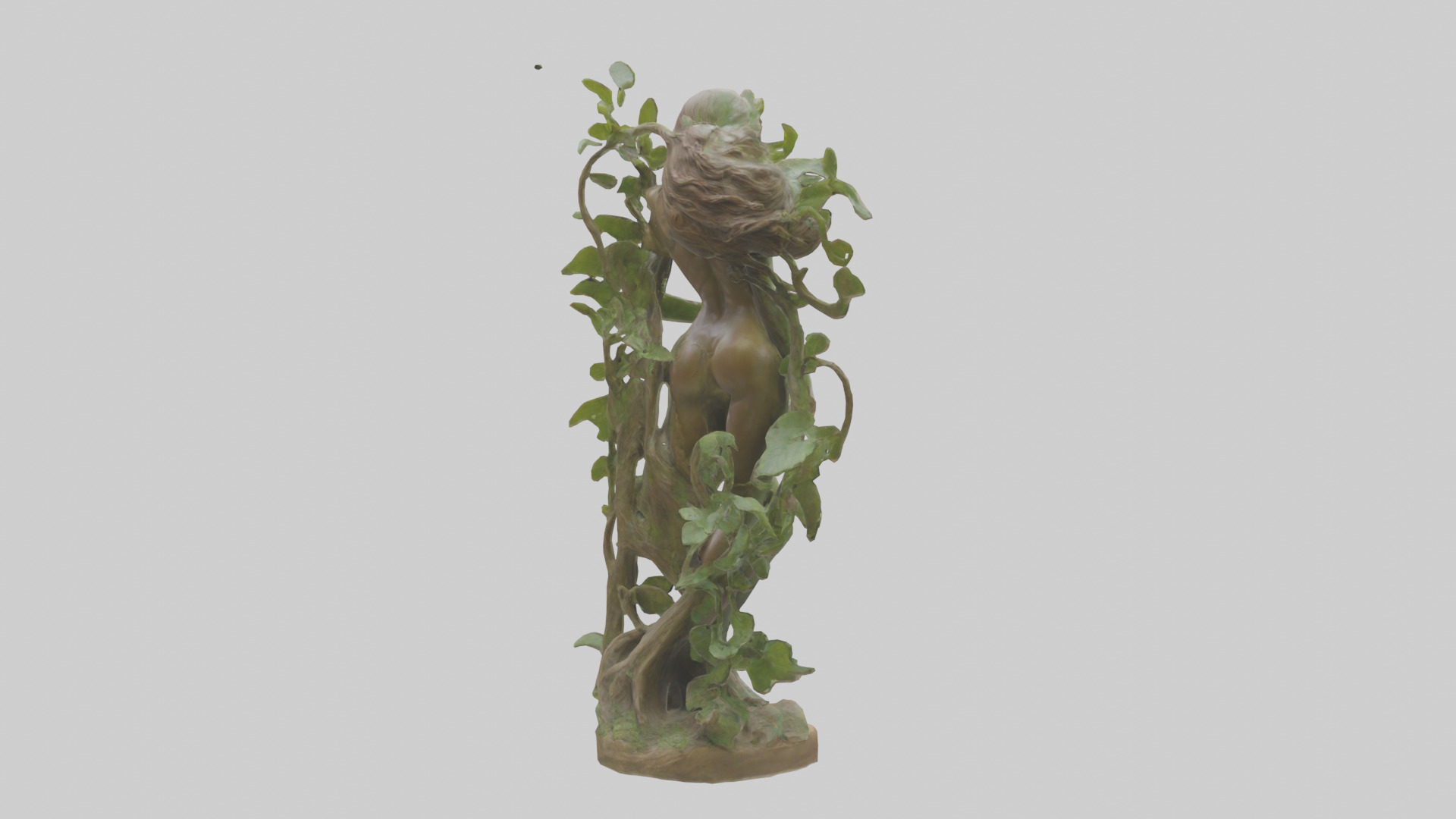 Natures Beauty sculpture model Low-poly 3D model_2
