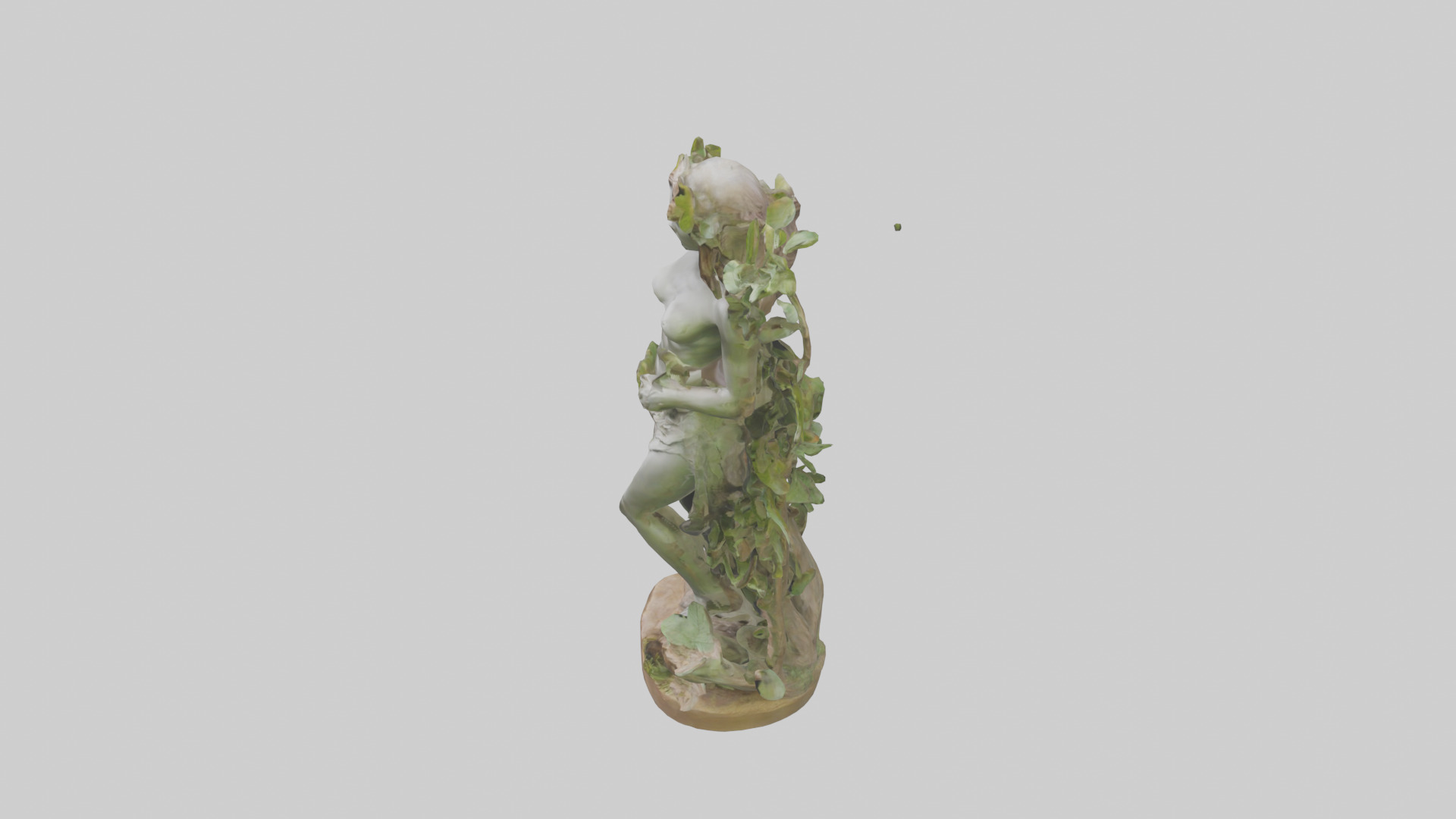 Natures Beauty sculpture model Low-poly 3D model_17