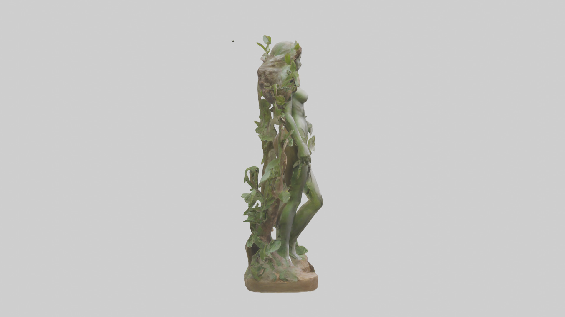 Natures Beauty sculpture model Low-poly 3D model_13