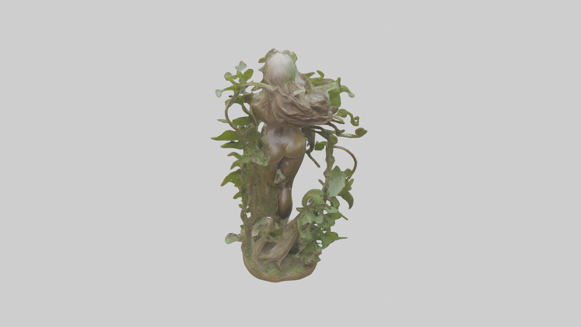 Natures Beauty sculpture model Low-poly 3D model_15