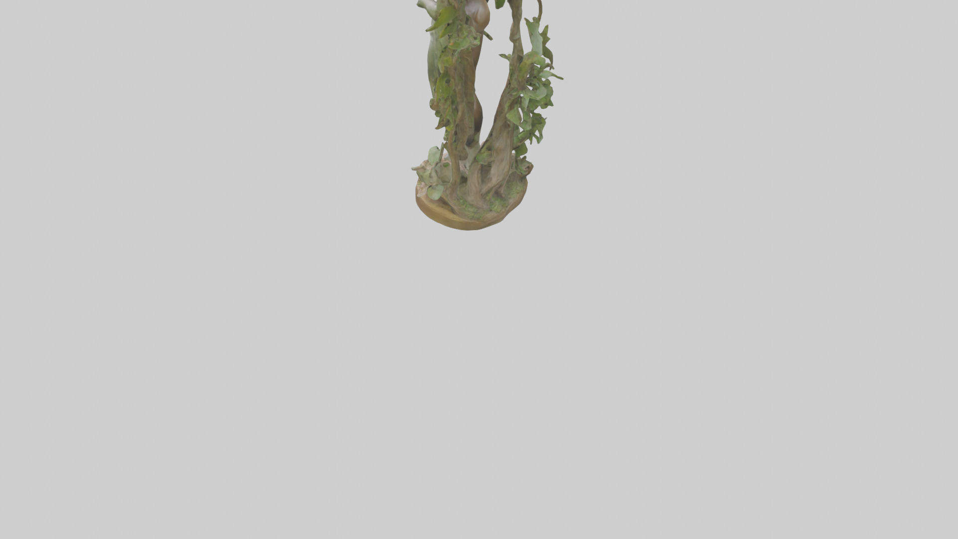 Natures Beauty sculpture model Low-poly 3D model_3