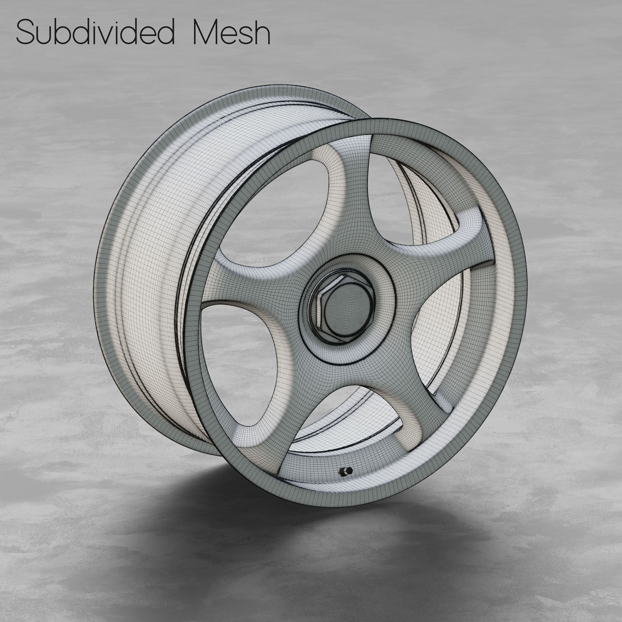 Rotiform NFN Wheel 3D Model 3D model_2