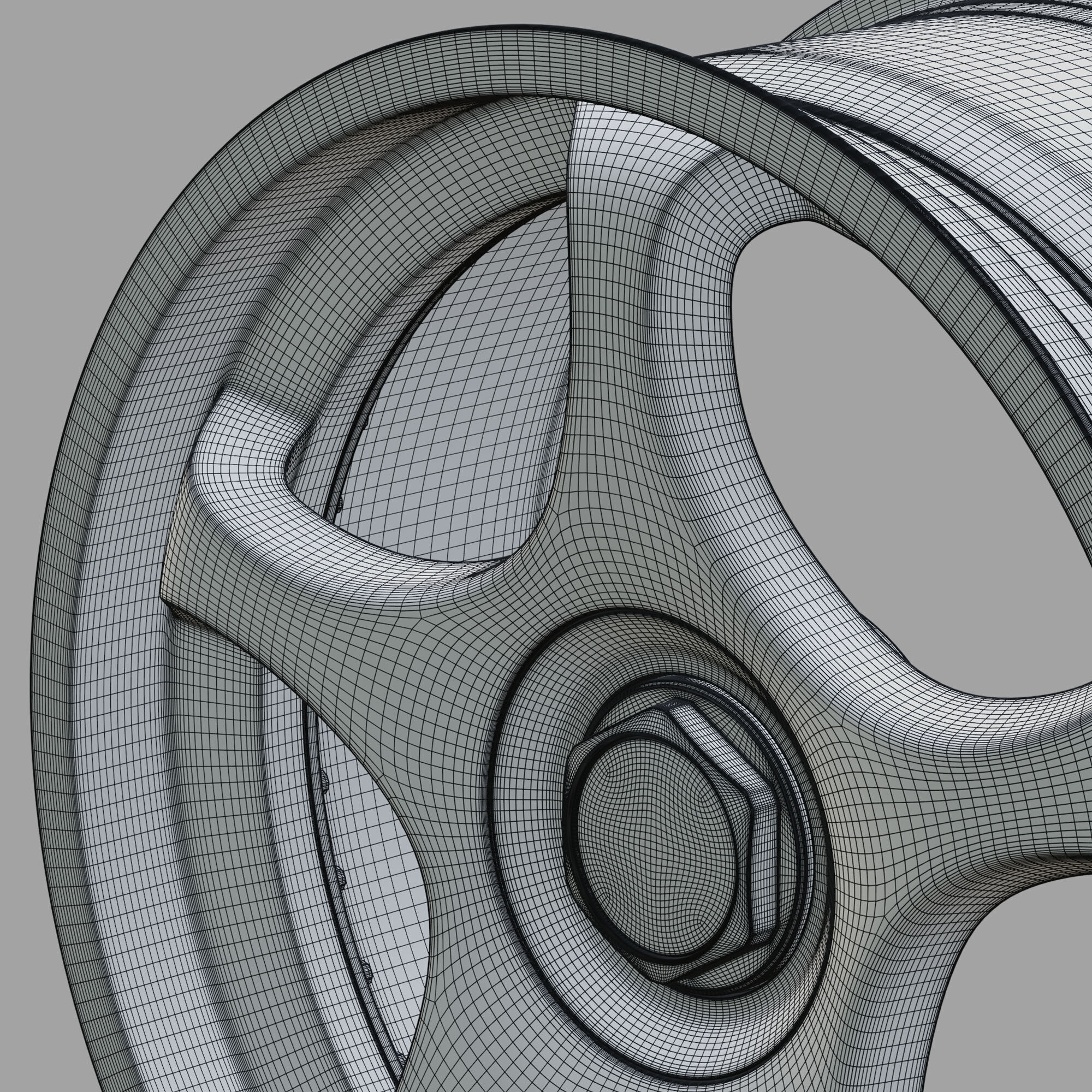Rotiform NFN Wheel 3D Model 3D model_12