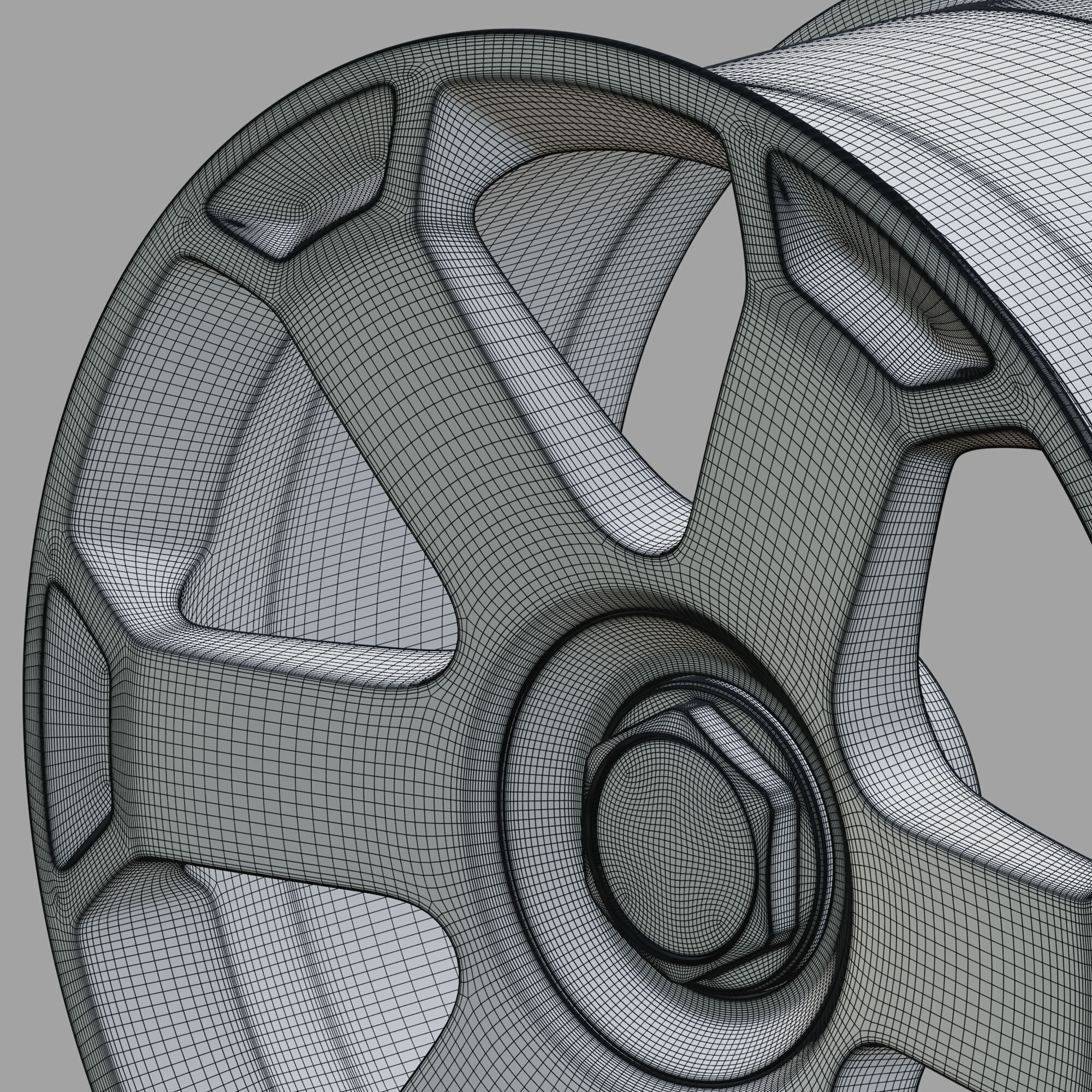 Rotiform AVS Wheel 3D Model 3D model_12