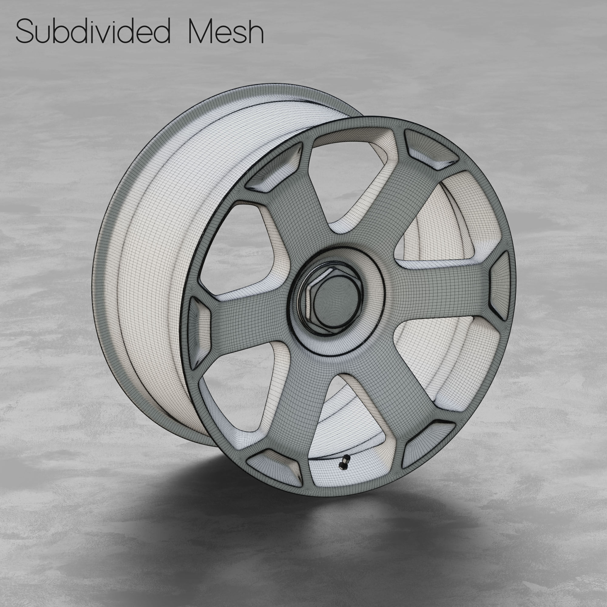 Rotiform AVS Wheel 3D Model 3D model_2