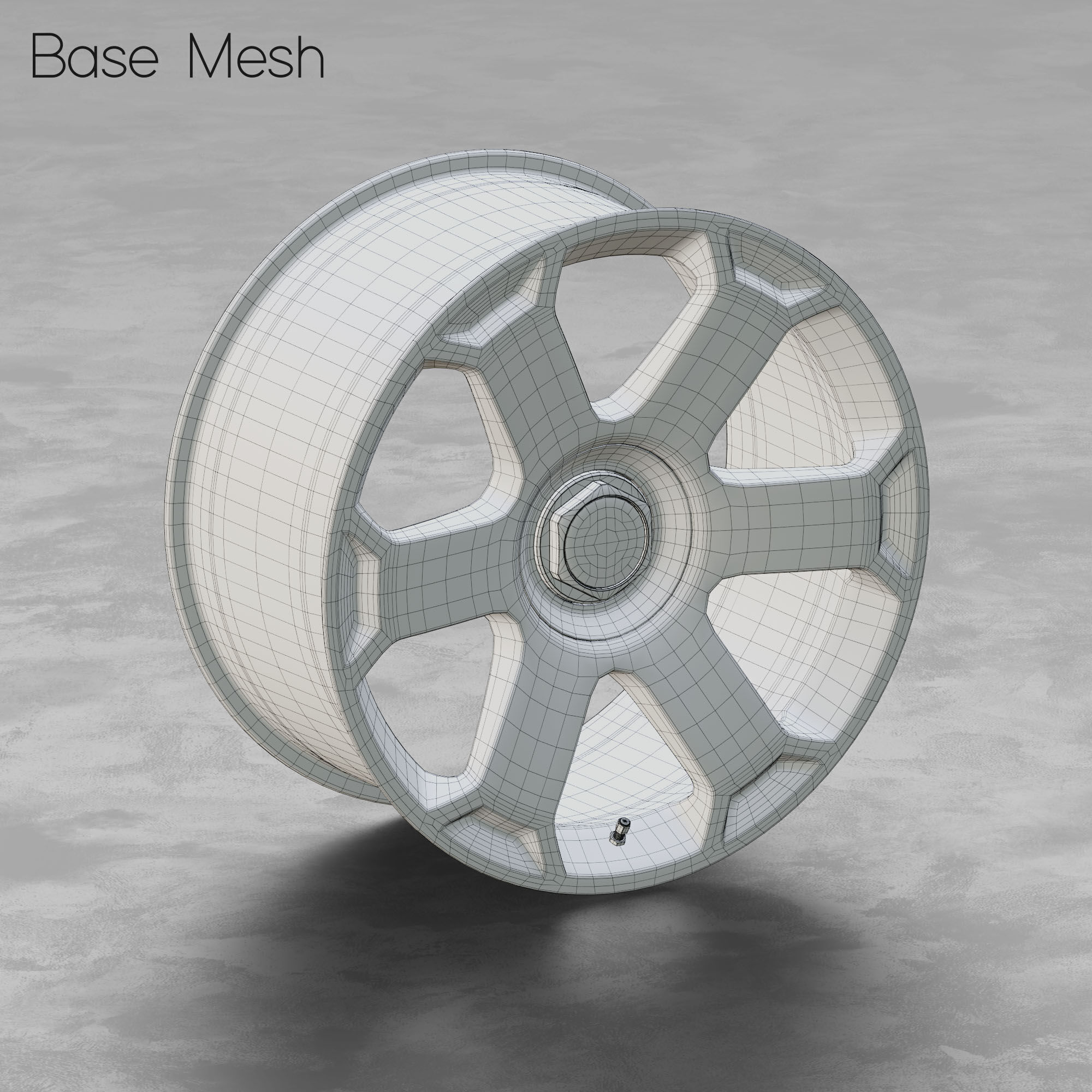 Rotiform AVS Wheel 3D Model 3D model_1
