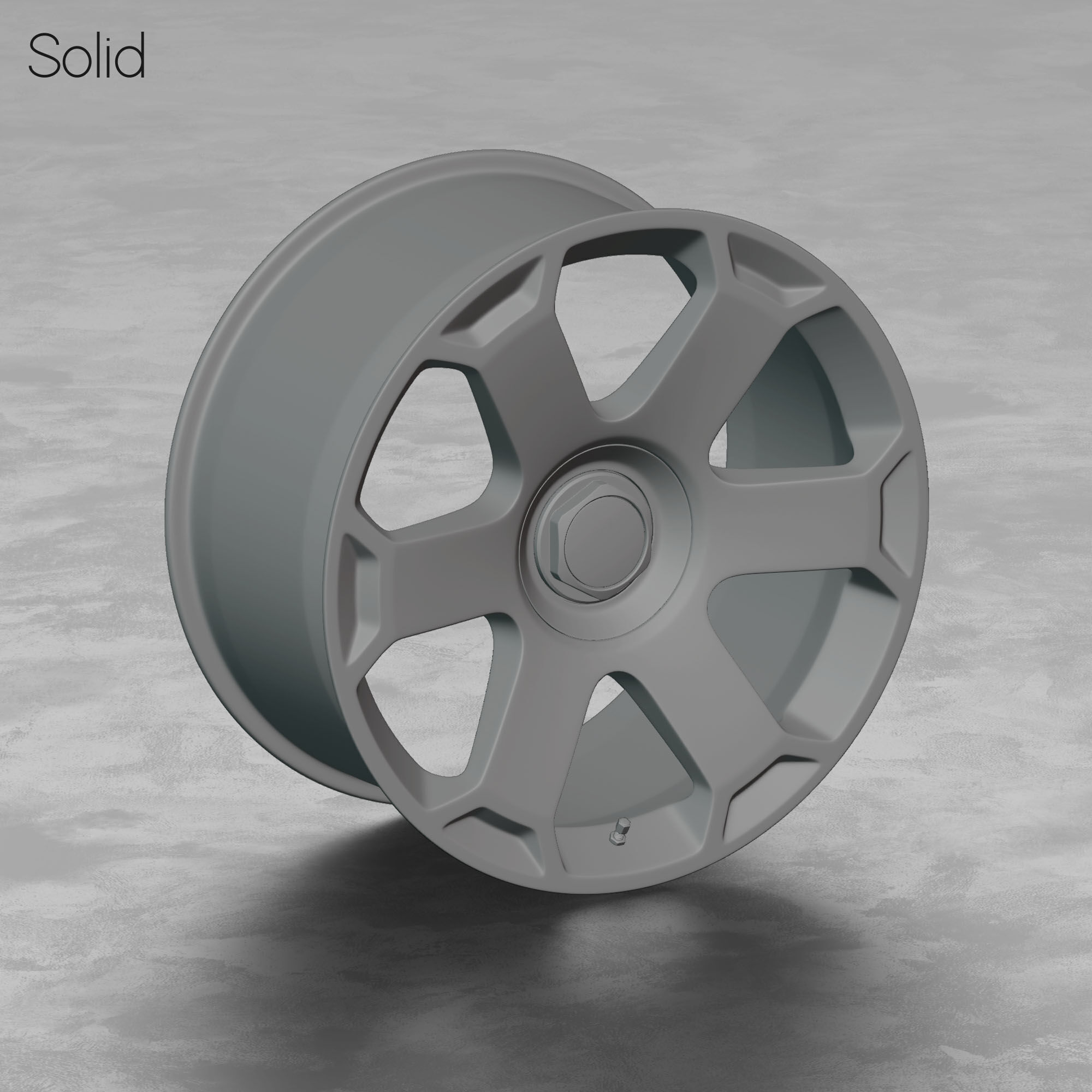 Rotiform AVS Wheel 3D Model 3D model_3