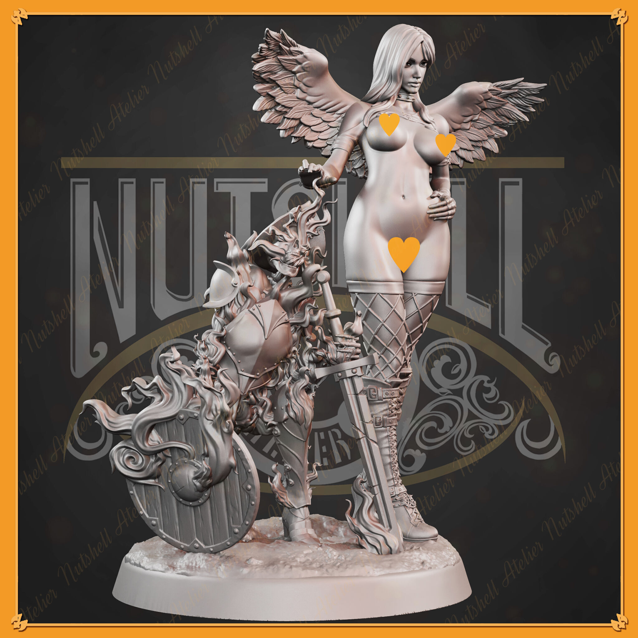 Nutshell Atelier -Necromancer -NSFW 3D print model_1
