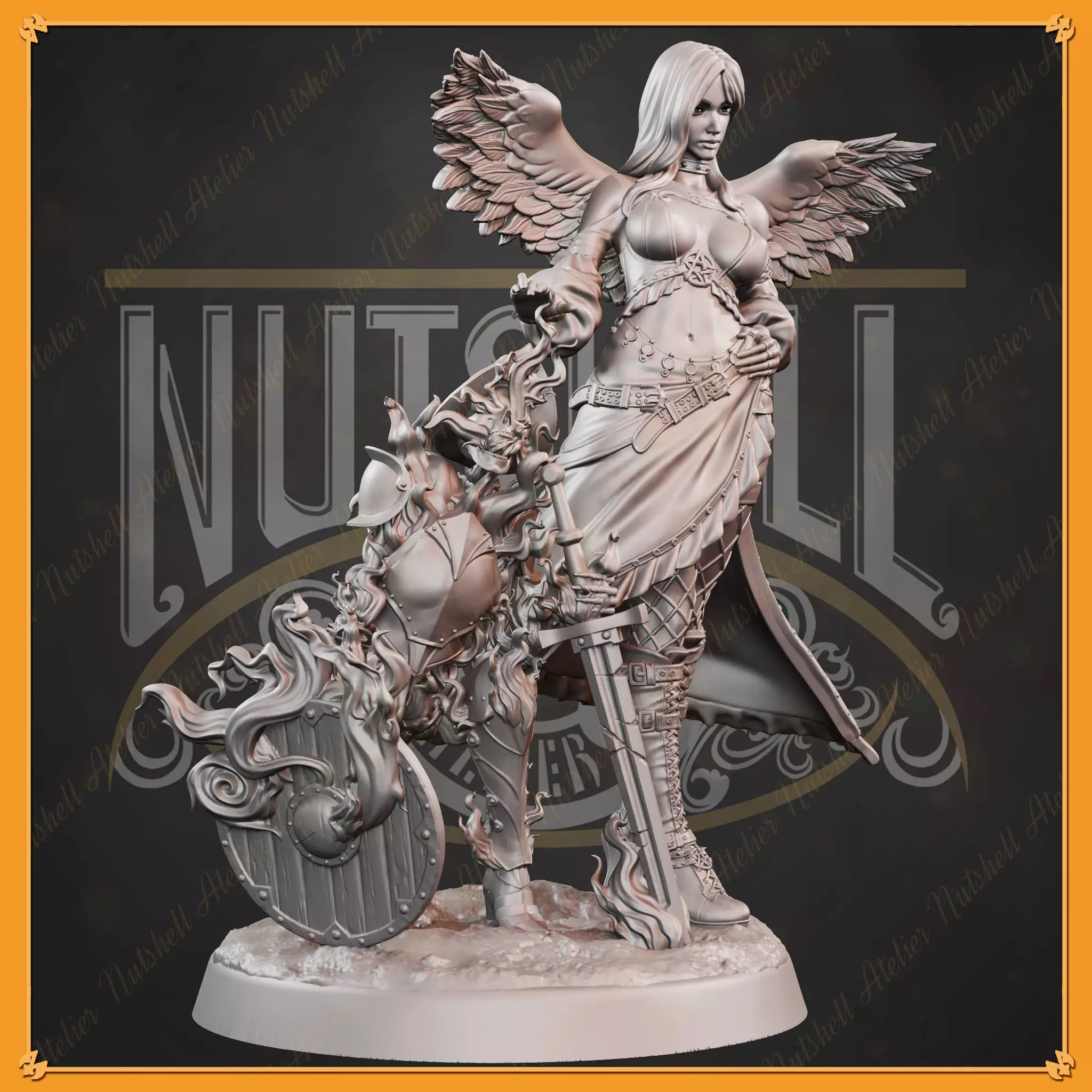 Nutshell Atelier -Necromancer -NSFW 3D print model_0